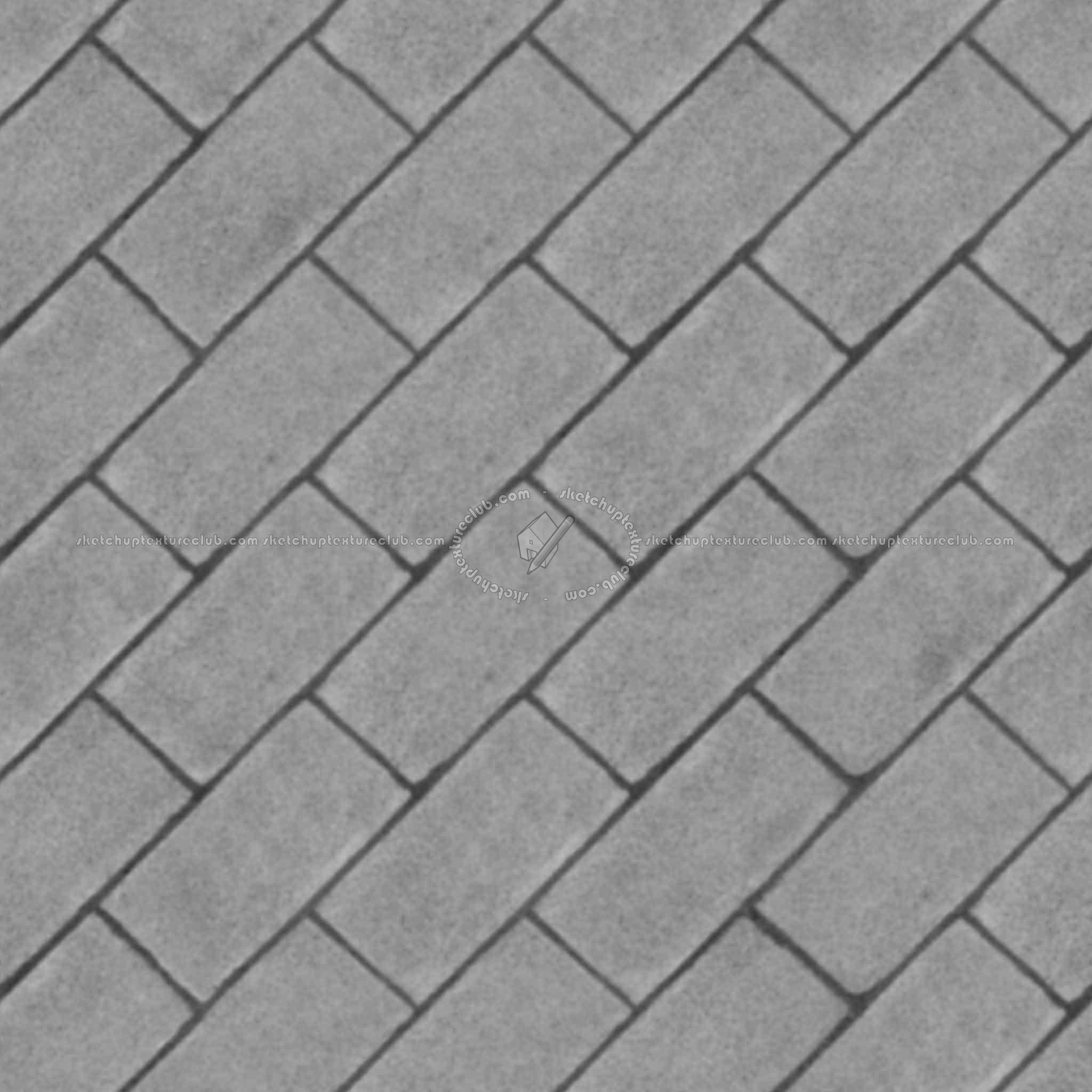 Textures   -   ARCHITECTURE   -   PAVING OUTDOOR   -   Concrete   -   Blocks regular  - Paving outdoor concrete regular block texture seamless 05771 - Displacement