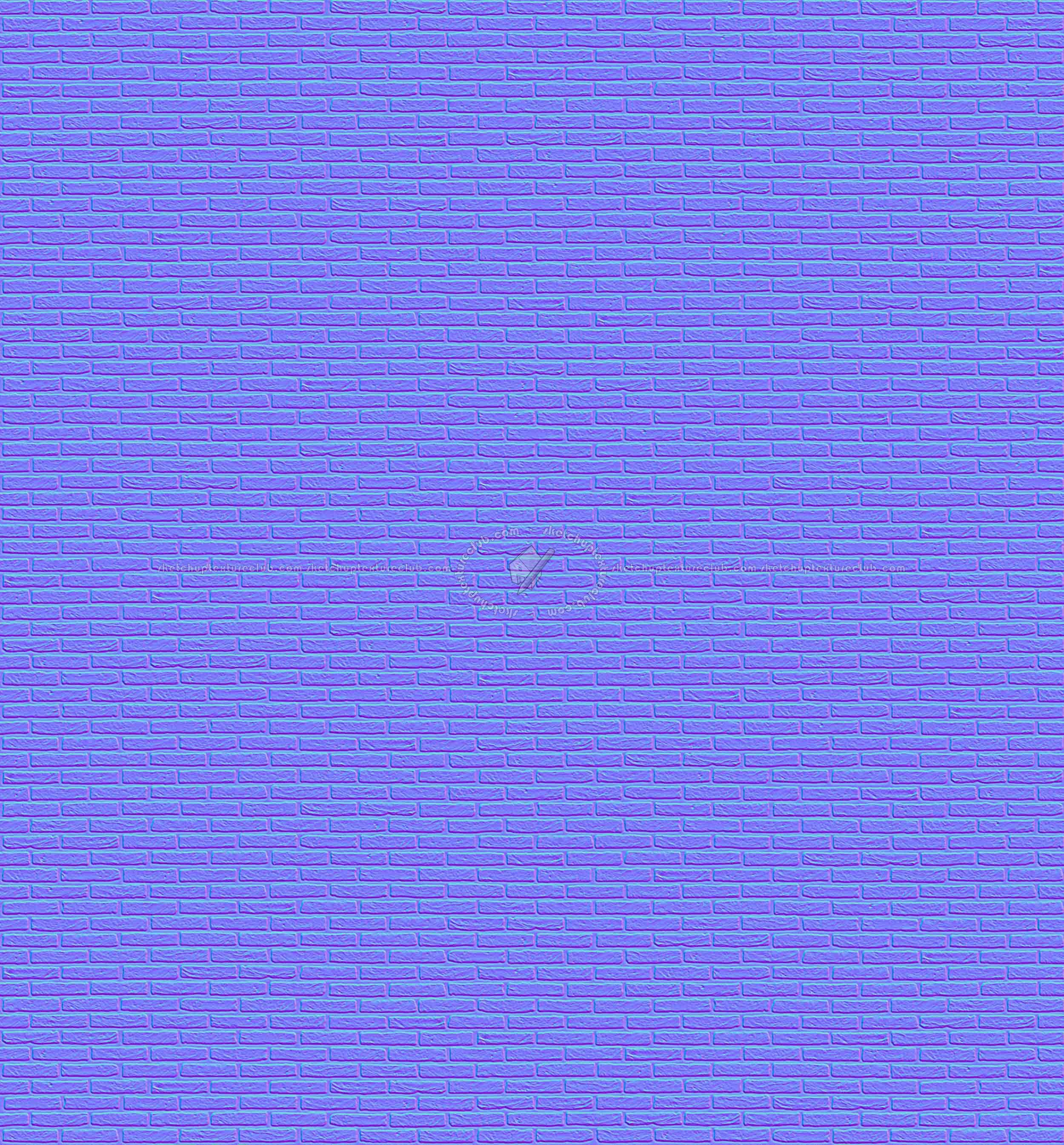 Textures   -   ARCHITECTURE   -   BRICKS   -   Facing Bricks   -   Rustic  - Rustic bricks texture seamless 17231 - Normal