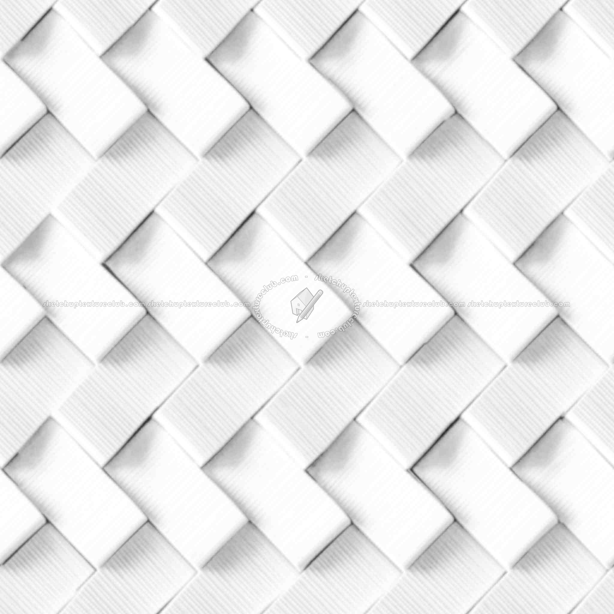 Textures   -   ARCHITECTURE   -   TILES INTERIOR   -   Mosaico   -   Mixed format  - Mosaic 3d wall tiles texture seamless 20986 - Ambient occlusion