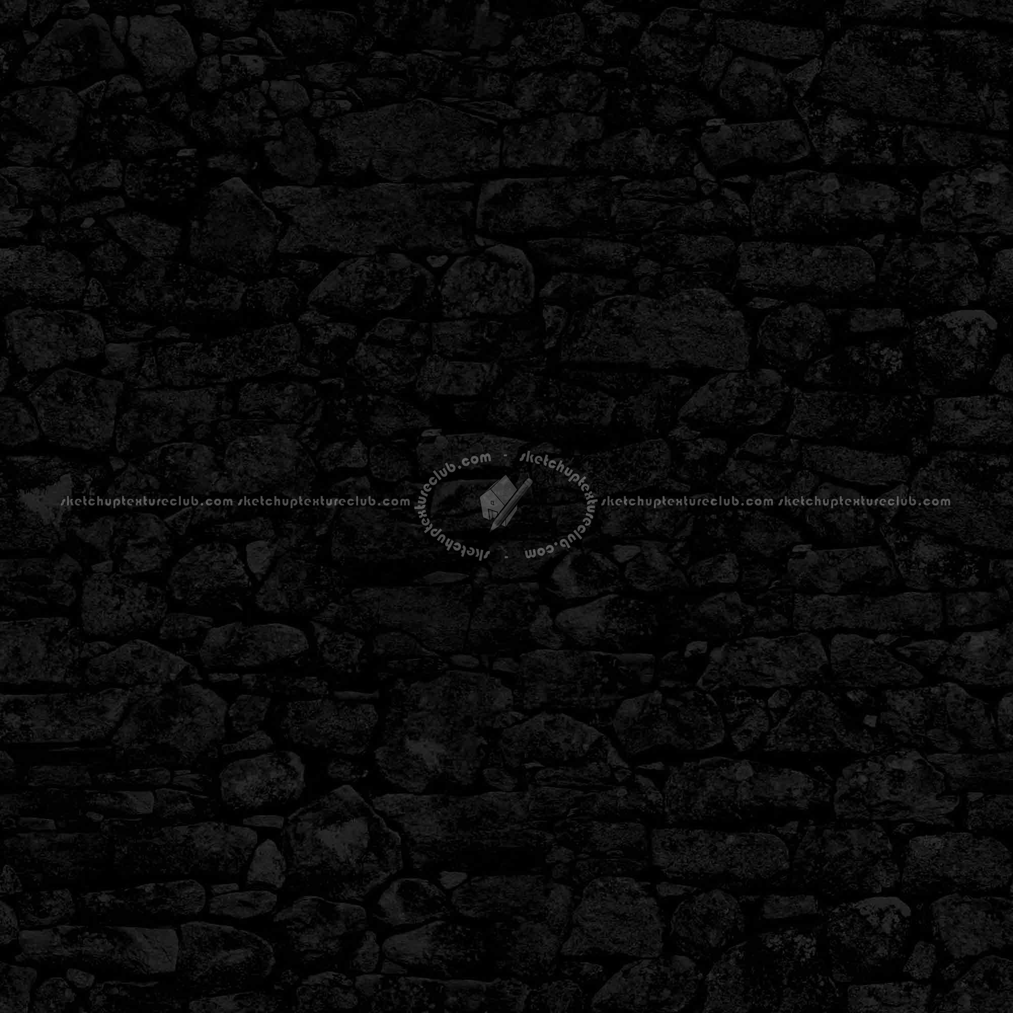 Textures   -   ARCHITECTURE   -   STONES WALLS   -   Stone walls  - Old wall stone texture seamless 08537 - Specular