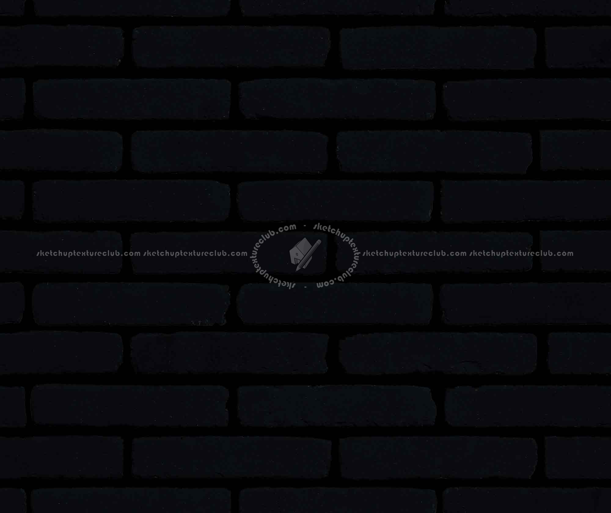 Textures   -   ARCHITECTURE   -   BRICKS   -   Facing Bricks   -   Smooth  - Facing smooth bricks texture seamless 00264 - Specular