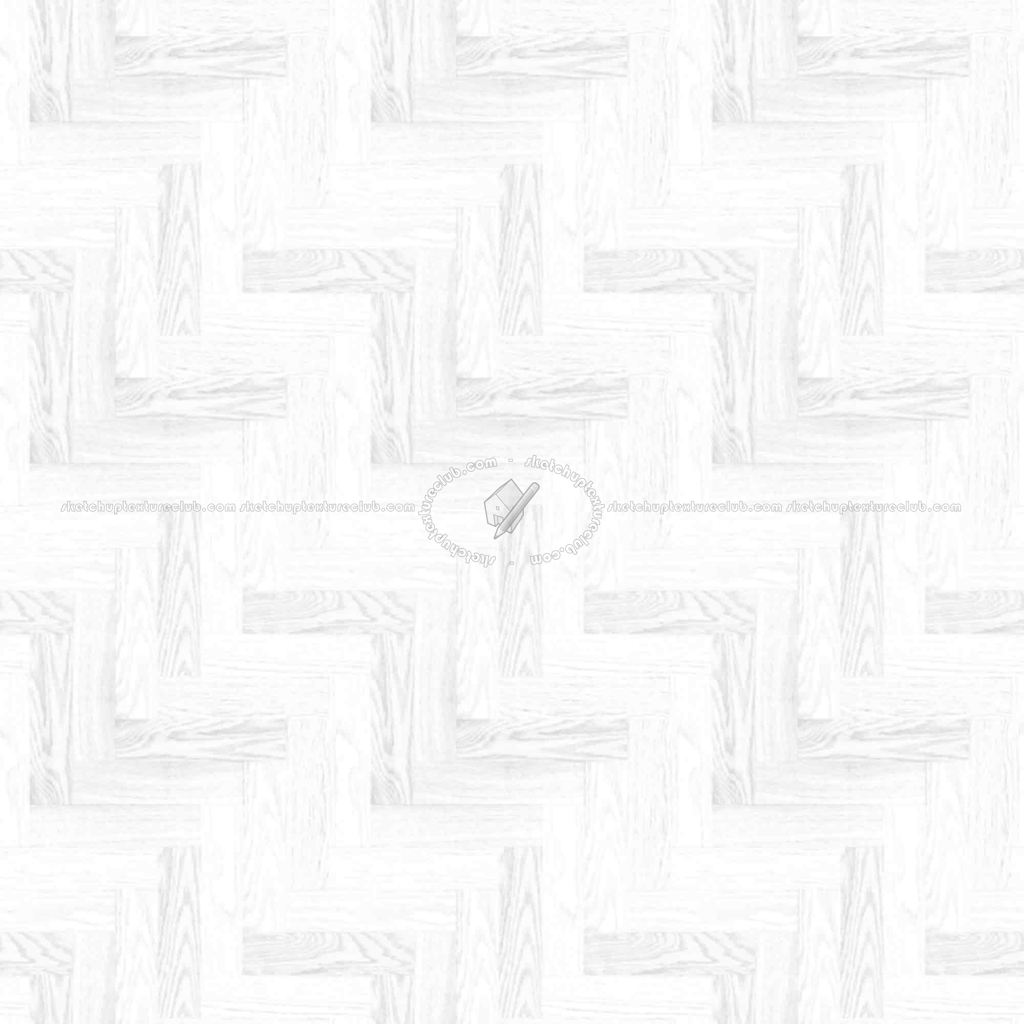 Textures   -   ARCHITECTURE   -   WOOD FLOORS   -   Parquet white  - Herringbone white wood flooring texture seamless 05460 - Ambient occlusion