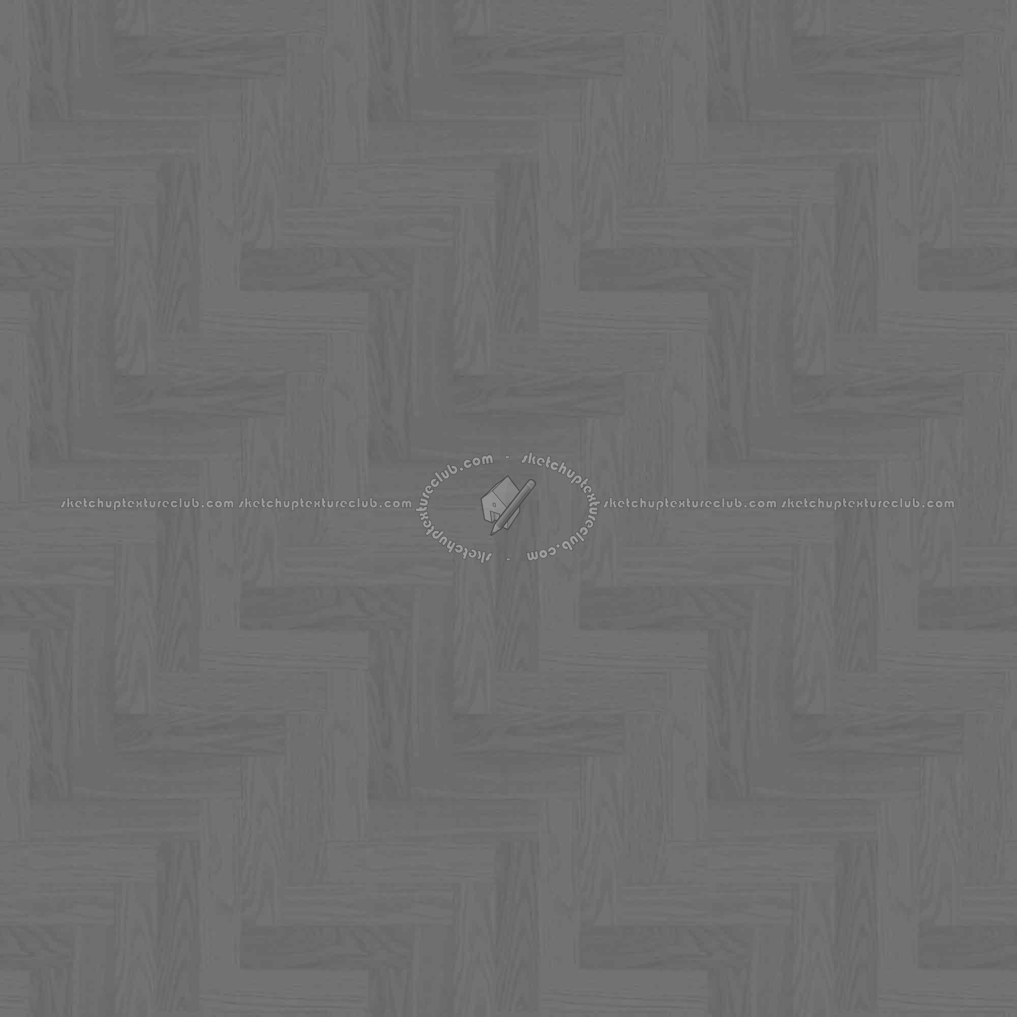 Textures   -   ARCHITECTURE   -   WOOD FLOORS   -   Parquet white  - Herringbone white wood flooring texture seamless 05460 - Displacement