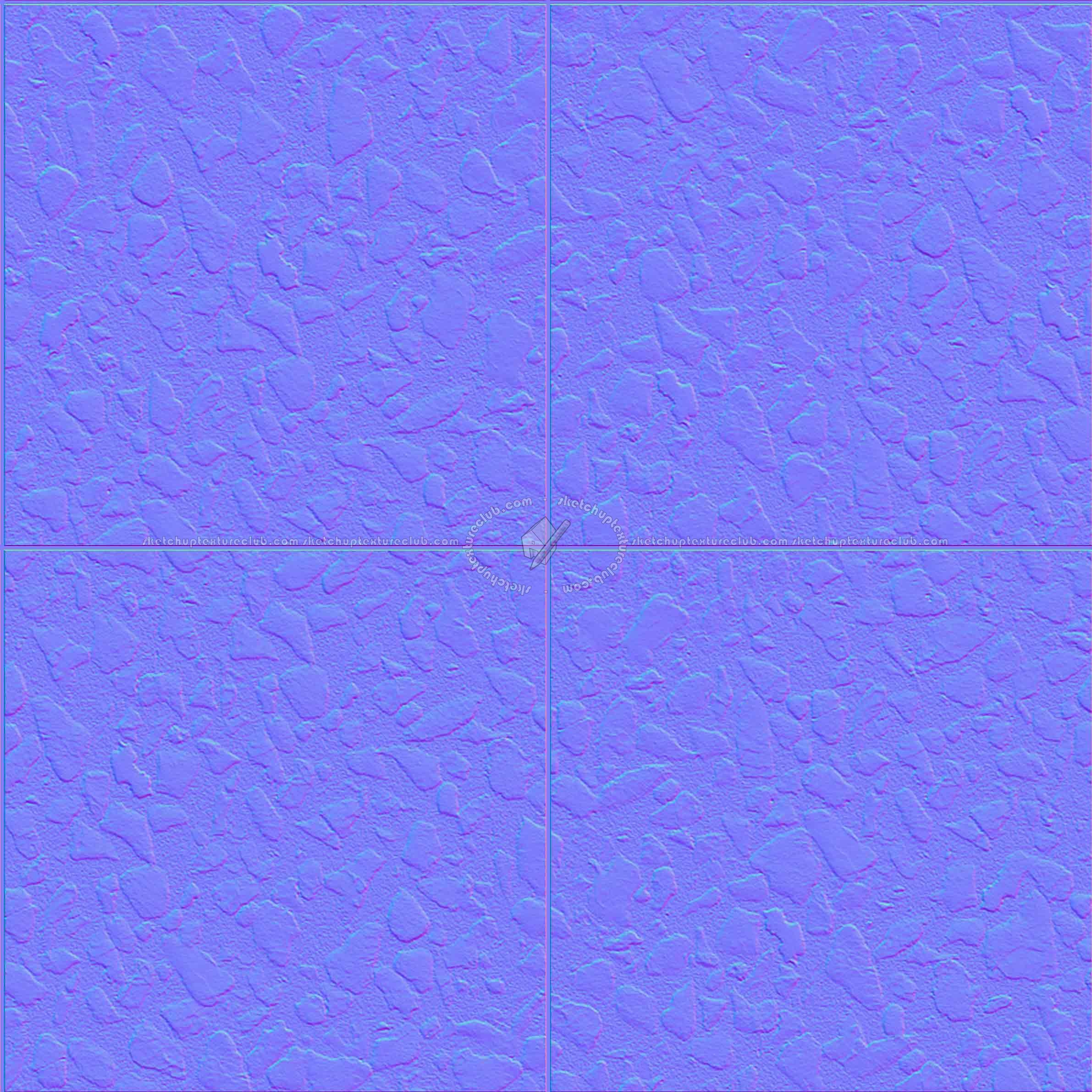 Textures   -   ARCHITECTURE   -   TILES INTERIOR   -   Terrazzo  - terrazzo floor tile PBR texture seamless 21498 - Normal