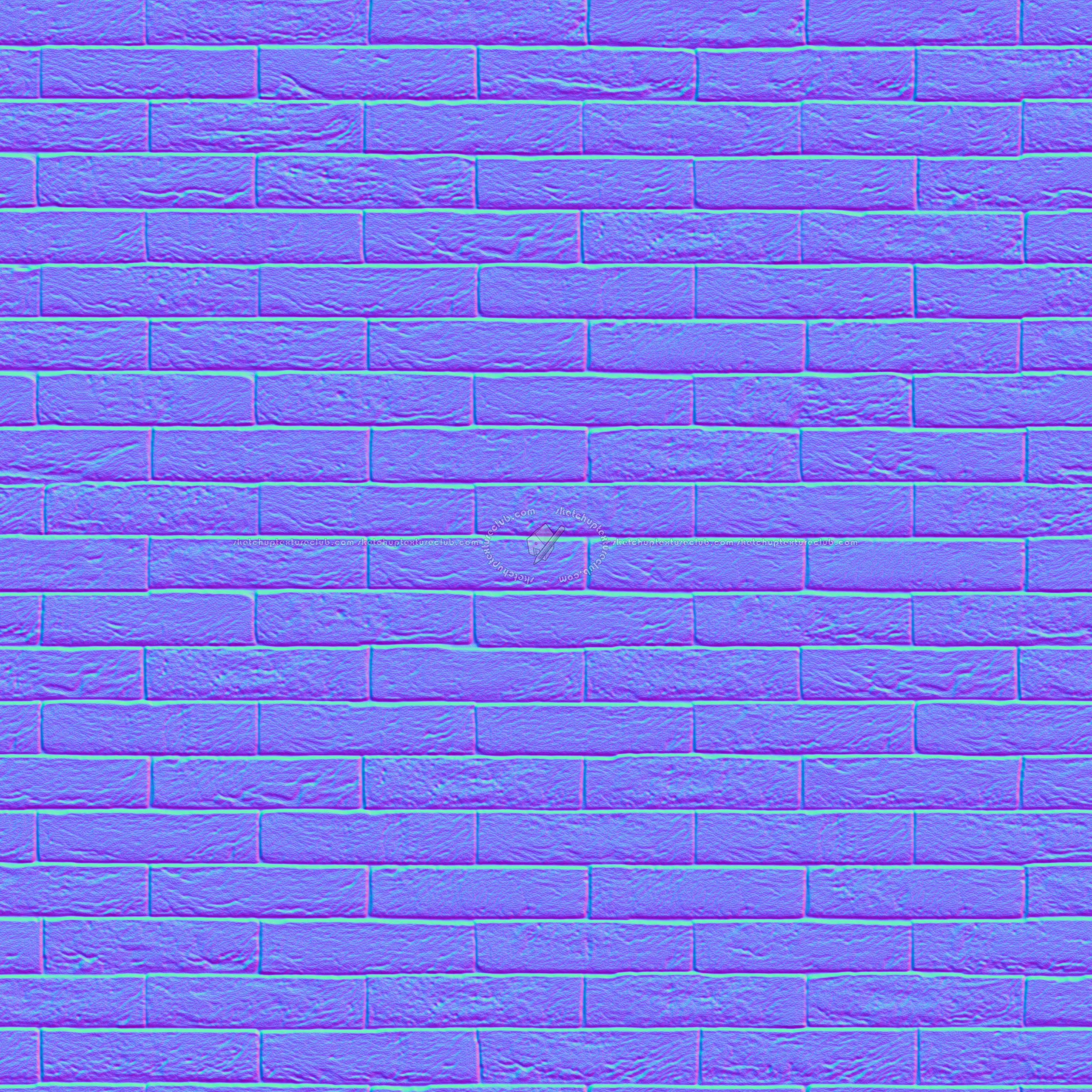 Textures   -   ARCHITECTURE   -   STONES WALLS   -   Claddings stone   -   Exterior  - Wall cladding stone texture seamless 07751 - Normal