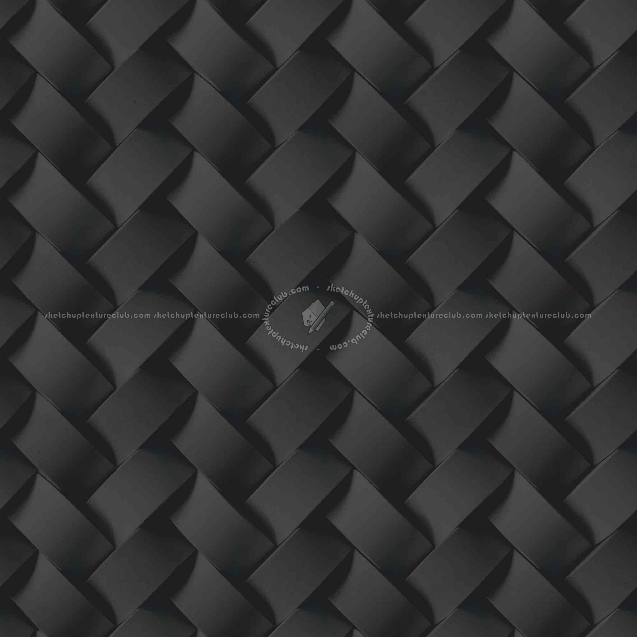 Textures   -   ARCHITECTURE   -   TILES INTERIOR   -   Mosaico   -   Mixed format  - Herringbone mosaic tile texture seamless 20987 - Specular