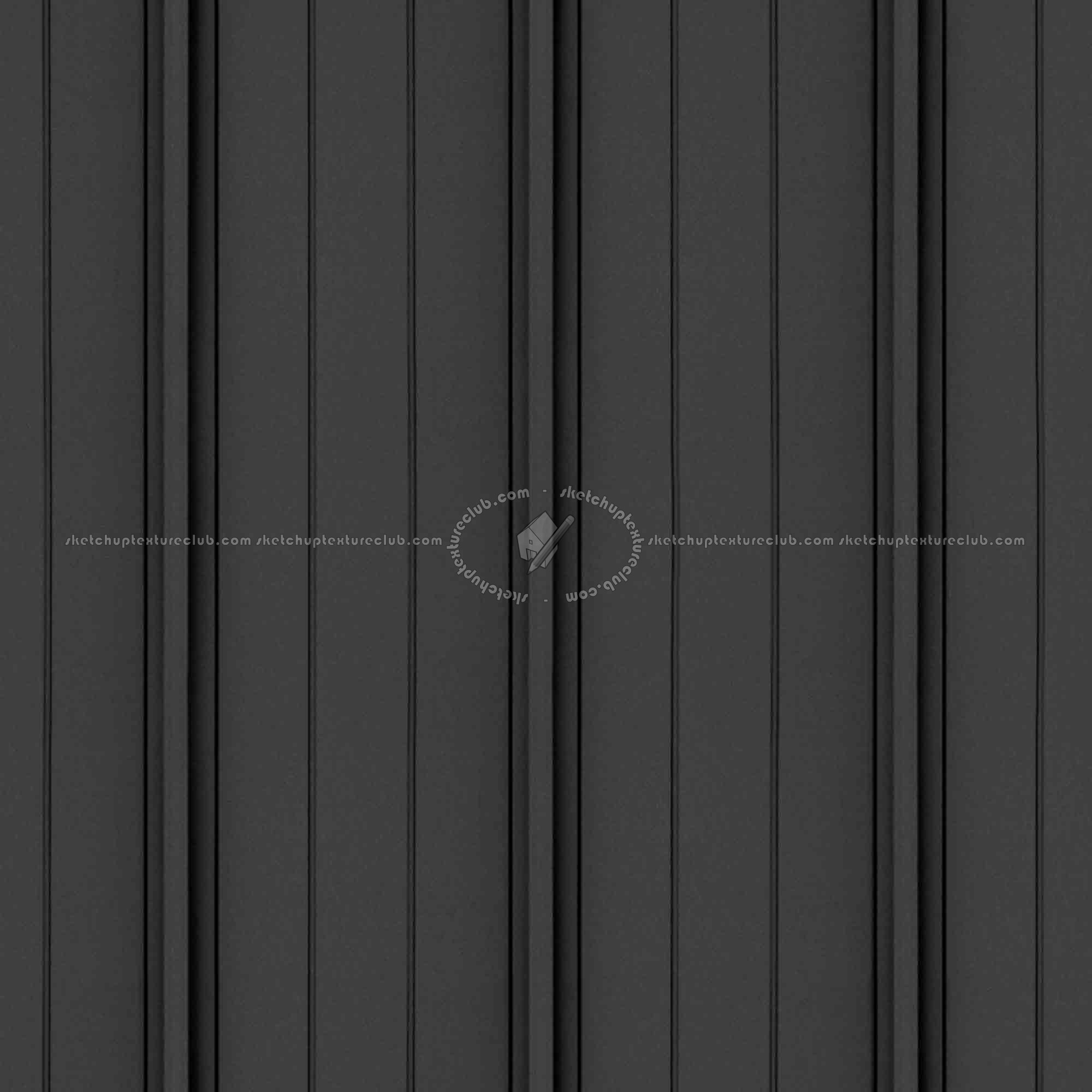 Textures   -   ARCHITECTURE   -   ROOFINGS   -   Metal roofs  - Metal rufing texture seamless 03739 - Specular