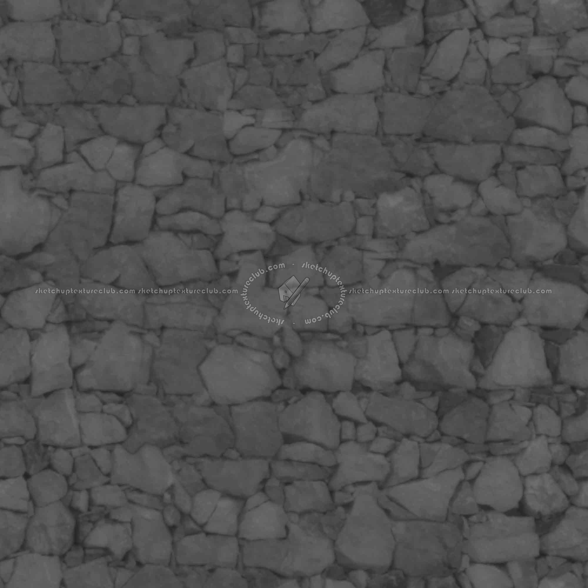 Textures   -   ARCHITECTURE   -   STONES WALLS   -   Stone walls  - Old wall stone texture seamless 08538 - Displacement