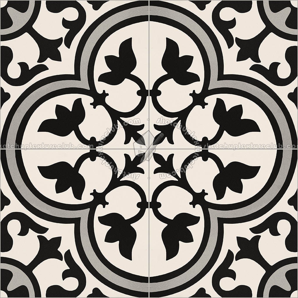 Textures   -   ARCHITECTURE   -   TILES INTERIOR   -   Cement - Encaustic   -   Cement  - cementine tiles Pbr texture seamless 22147 (seamless)