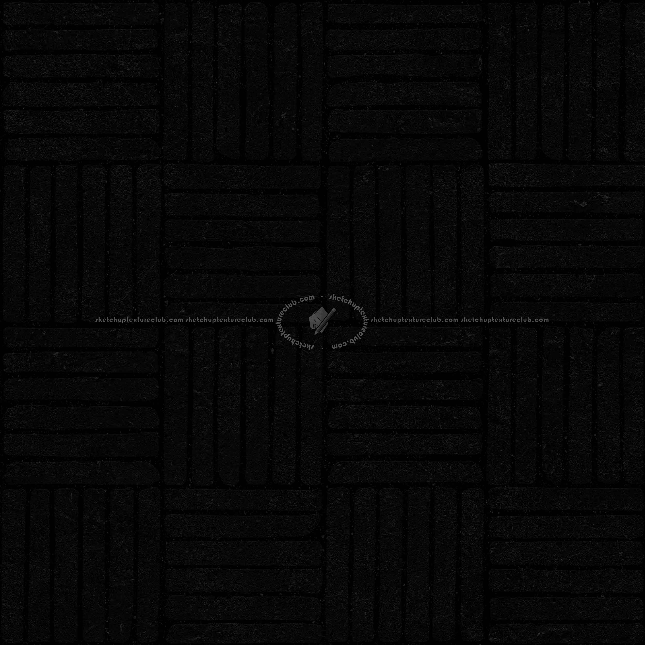 Textures   -   ARCHITECTURE   -   PAVING OUTDOOR   -   Concrete   -   Blocks regular  - Paving outdoor concrete regular block texture seamless 05776 - Specular