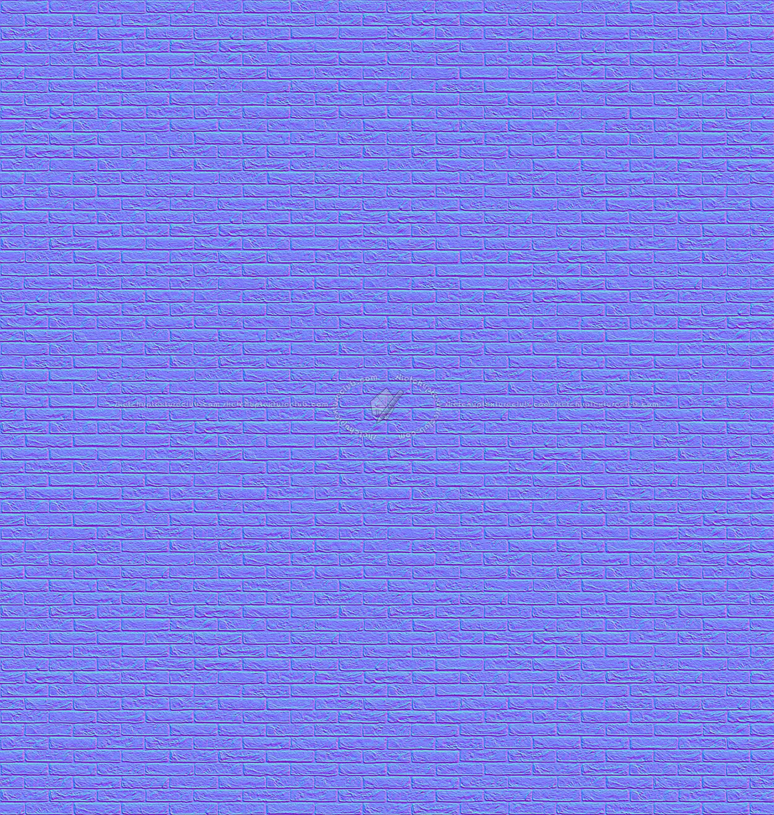 Textures   -   ARCHITECTURE   -   BRICKS   -   Facing Bricks   -   Rustic  - Rustic bricks texture seamless 17236 - Normal