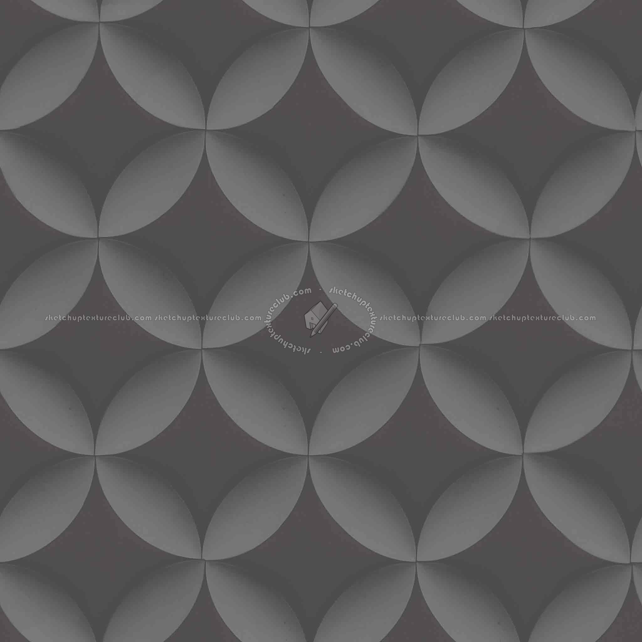 Textures   -   ARCHITECTURE   -   TILES INTERIOR   -   Mosaico   -   Mixed format  - Mosaic 3d wall tiles texture seamless 20989 - Specular