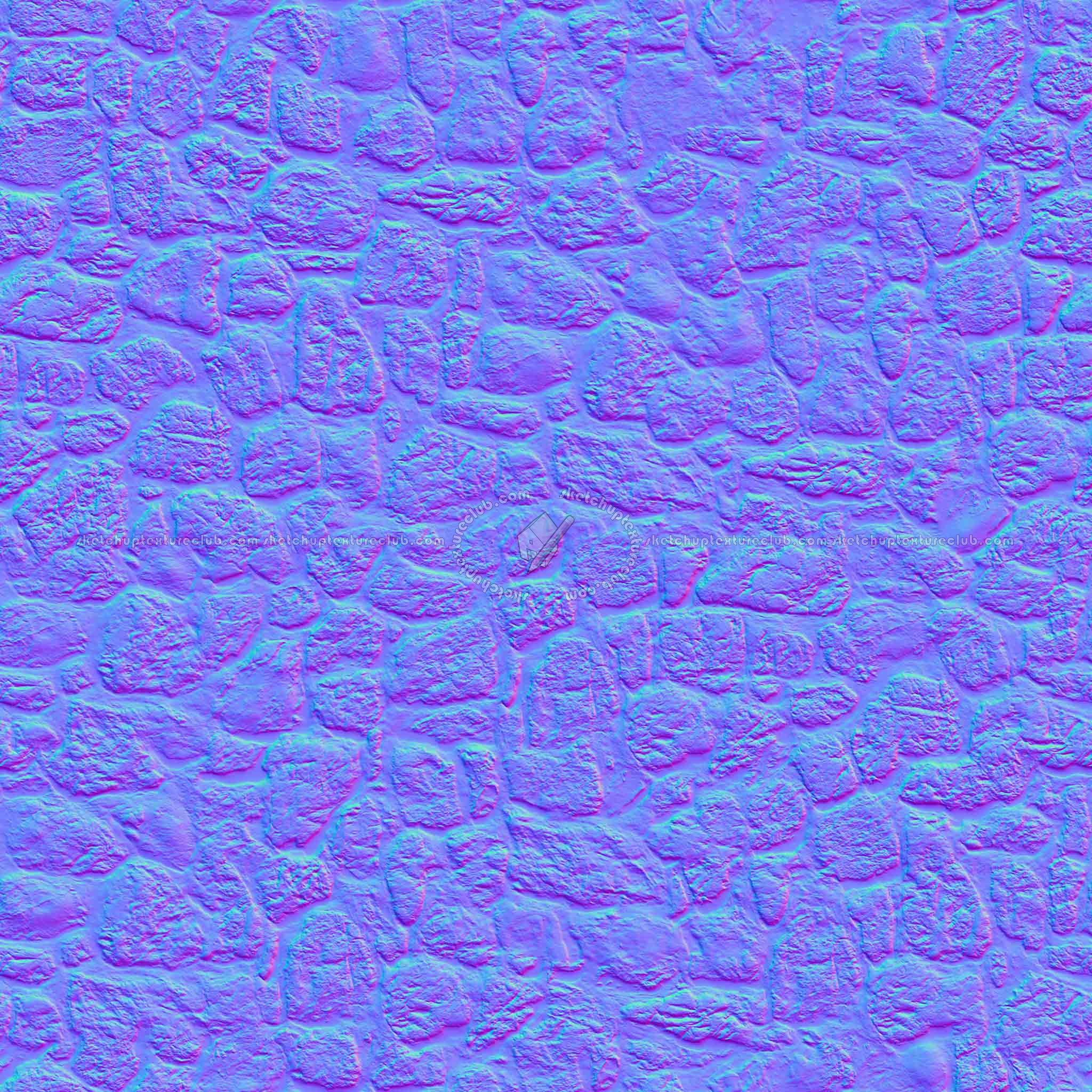 Textures   -   ARCHITECTURE   -   STONES WALLS   -   Stone walls  - Old wall stone texture seamless 08540 - Normal