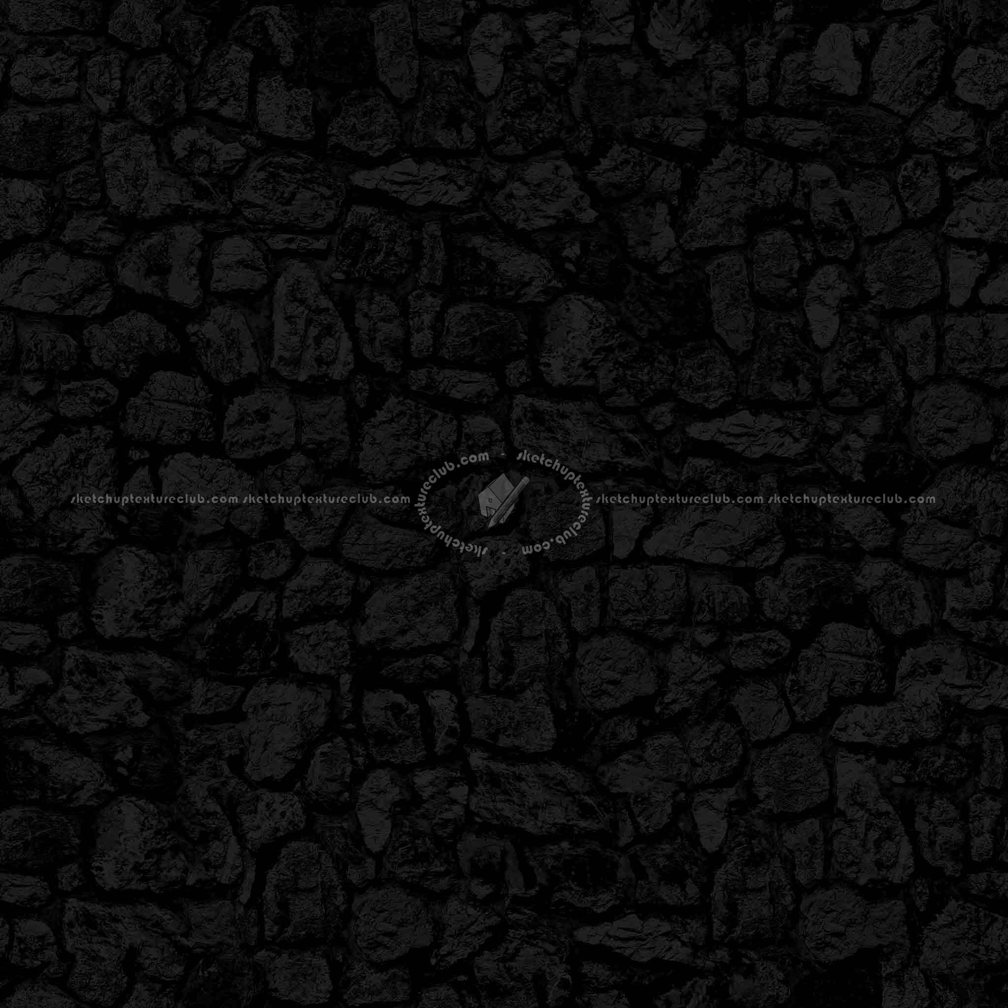 Textures   -   ARCHITECTURE   -   STONES WALLS   -   Stone walls  - Old wall stone texture seamless 08540 - Specular