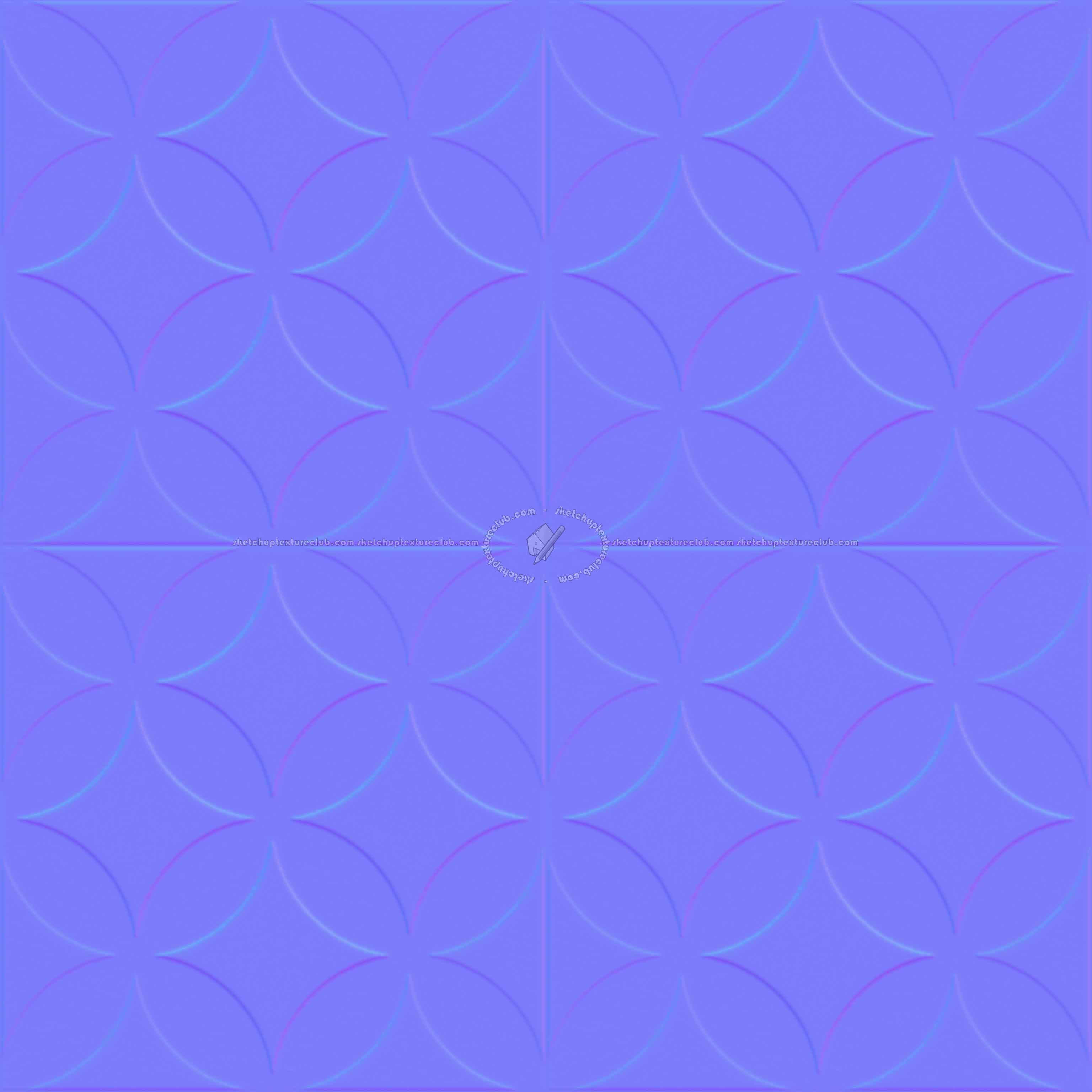 Textures   -   ARCHITECTURE   -   TILES INTERIOR   -   Cement - Encaustic   -   Cement  - cementine tiles Pbr texture seamless 22149 - Normal