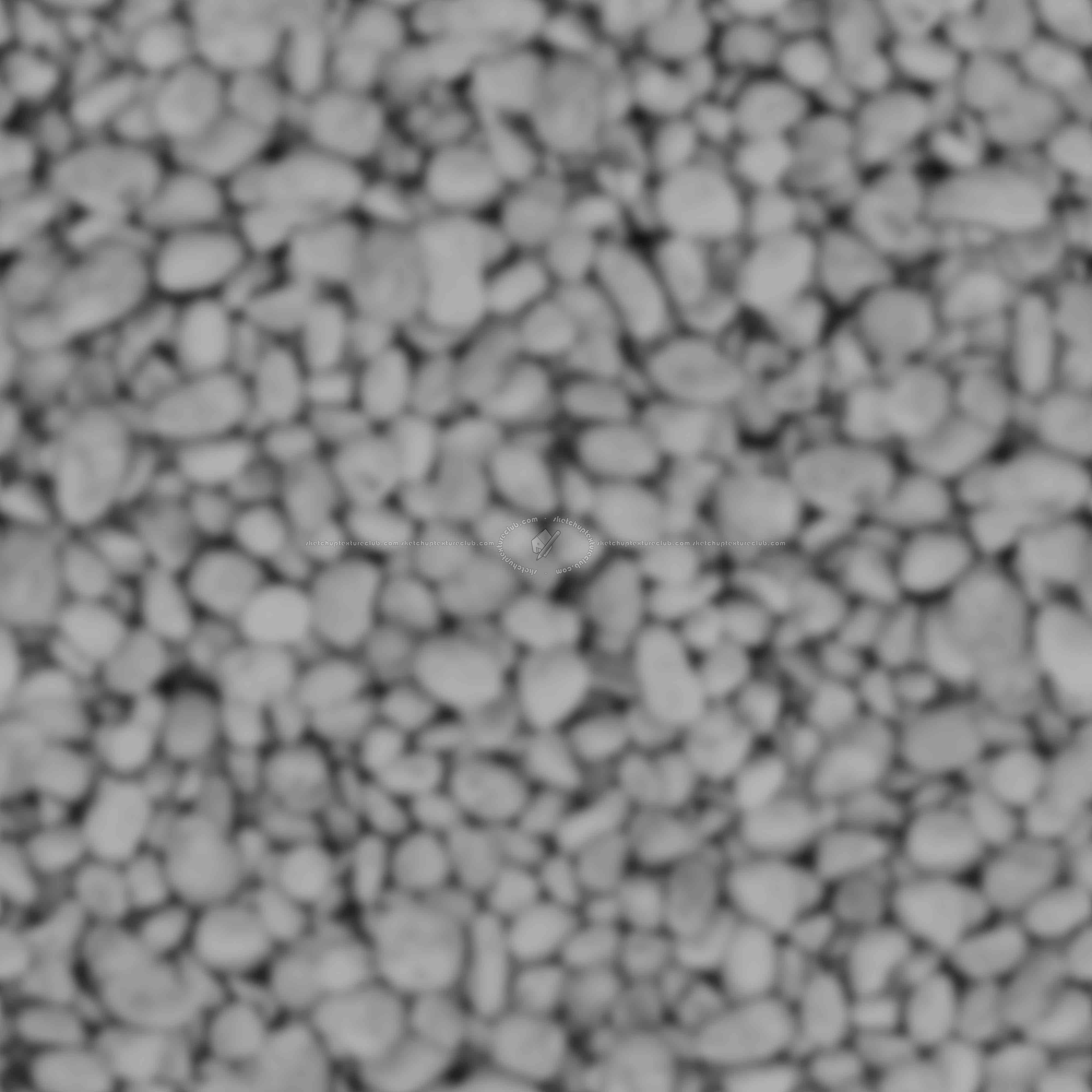 Textures   -   NATURE ELEMENTS   -   GRAVEL &amp; PEBBLES  - white pebbles pbr texture seamless 22397 - Displacement