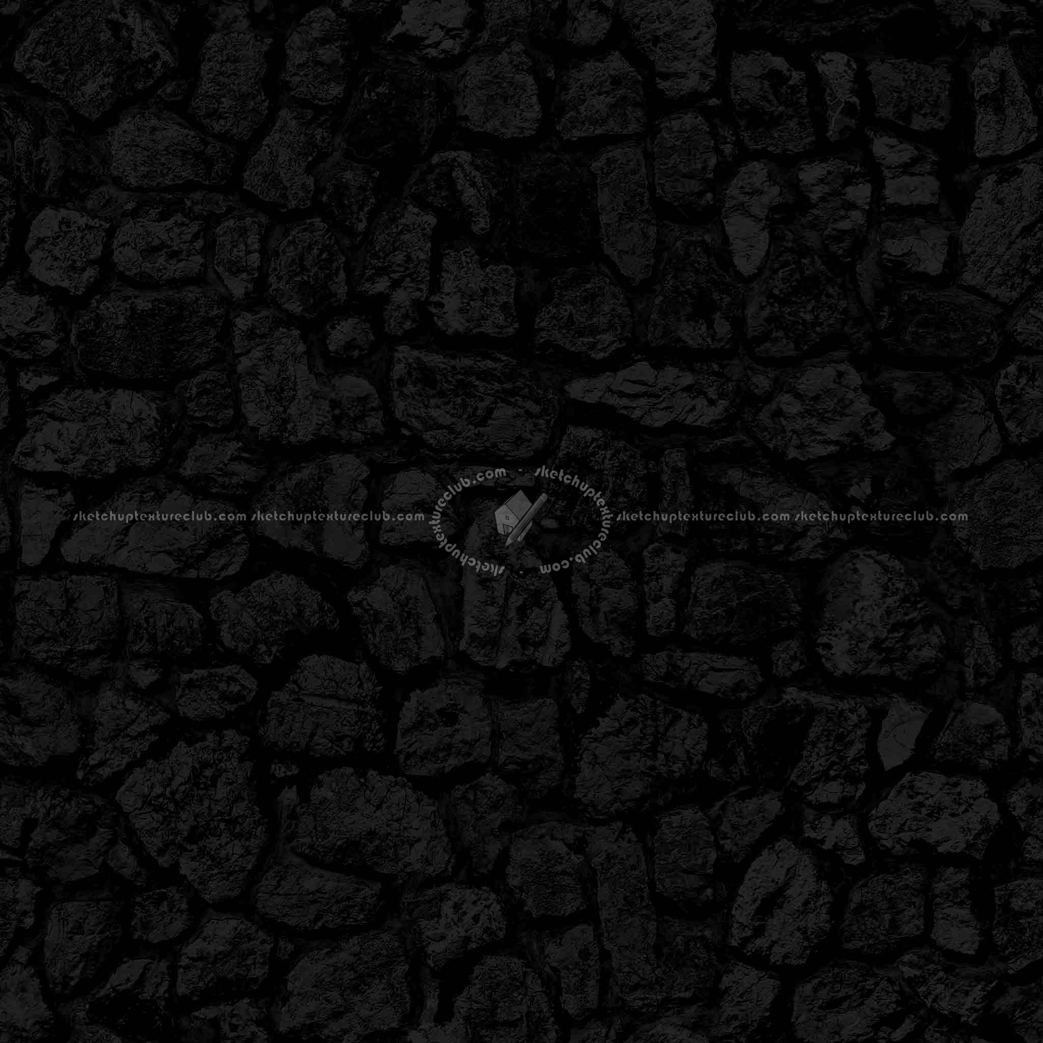 Textures   -   ARCHITECTURE   -   STONES WALLS   -   Stone walls  - Old wall stone texture seamless 08542 - Specular