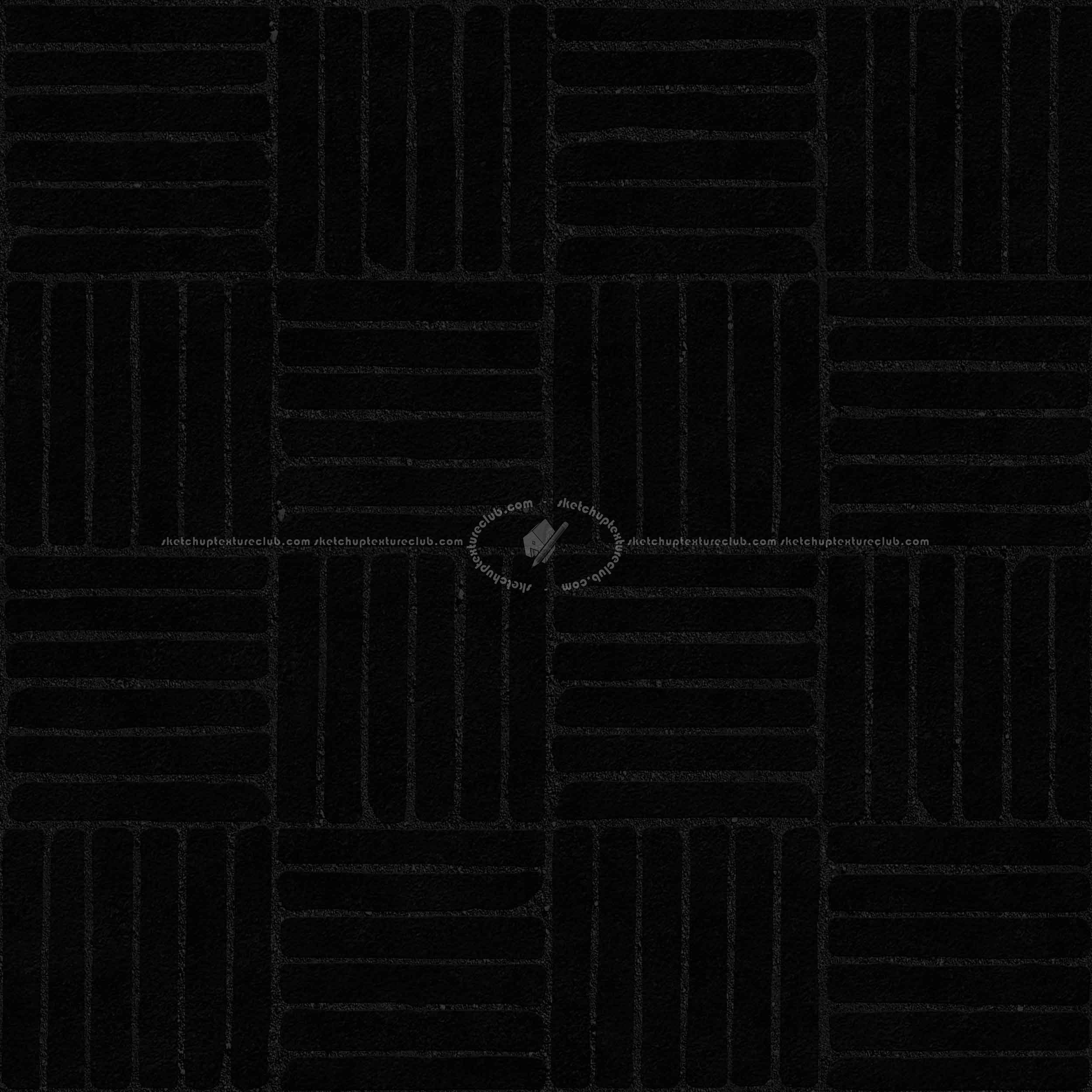 Textures   -   ARCHITECTURE   -   PAVING OUTDOOR   -   Concrete   -   Blocks regular  - Paving outdoor concrete regular block texture seamless 05779 - Specular