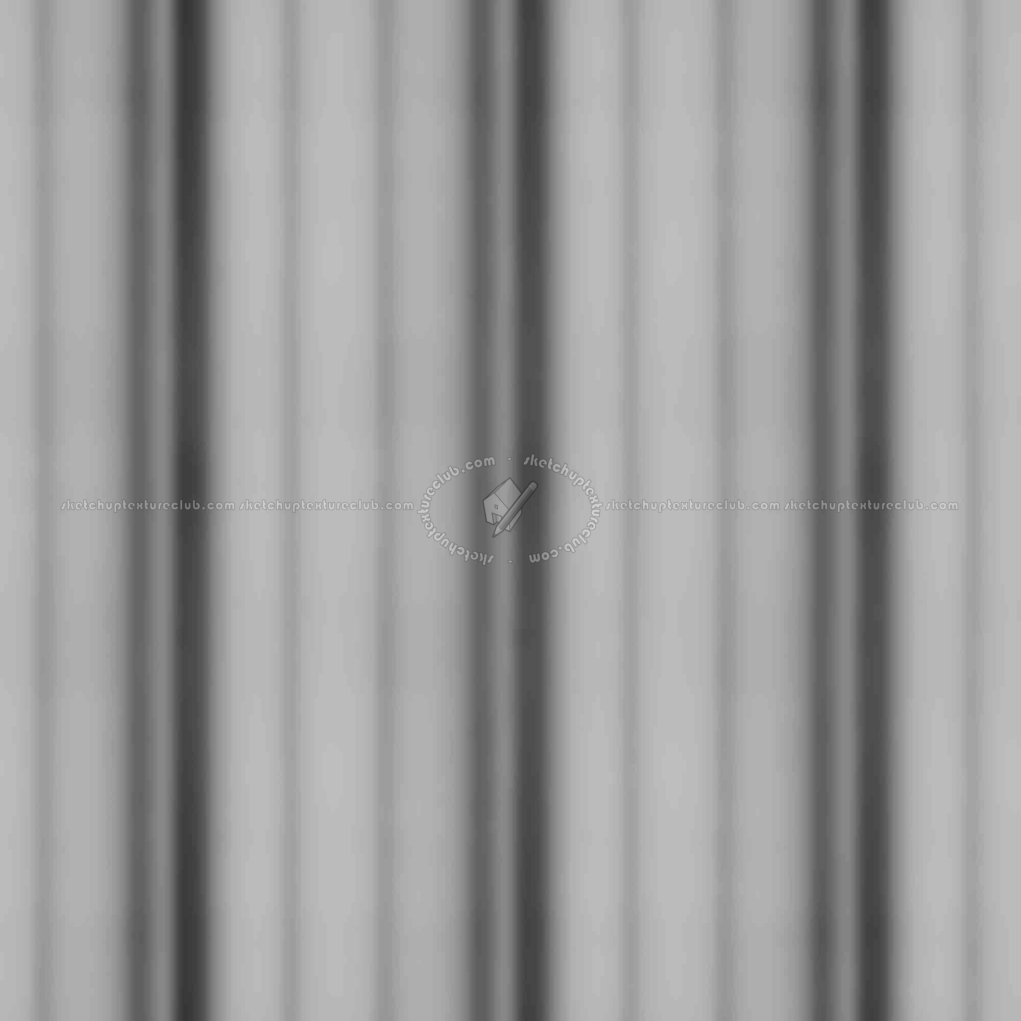 Textures   -   ARCHITECTURE   -   ROOFINGS   -   Metal roofs  - Metal rufing texture seamless 03744 - Displacement