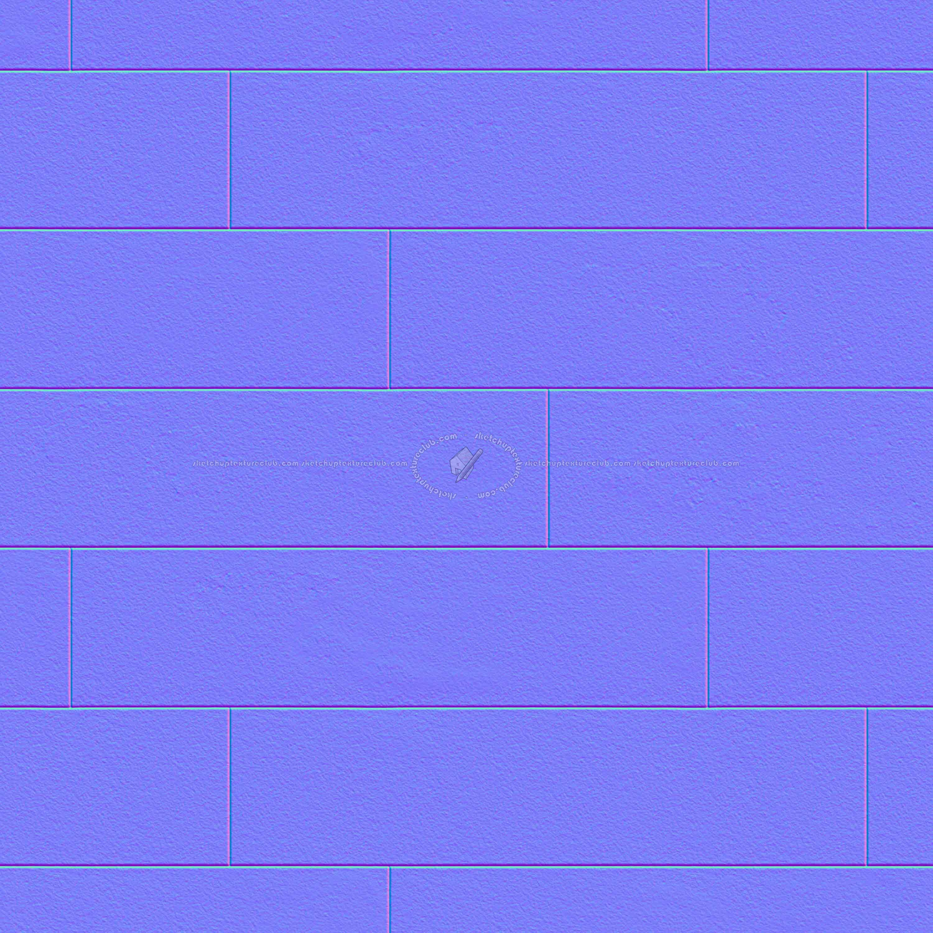 Textures   -   ARCHITECTURE   -   CONCRETE   -   Plates   -   Clean  - concrete wall plates pbr texture seamless 22359 - Normal