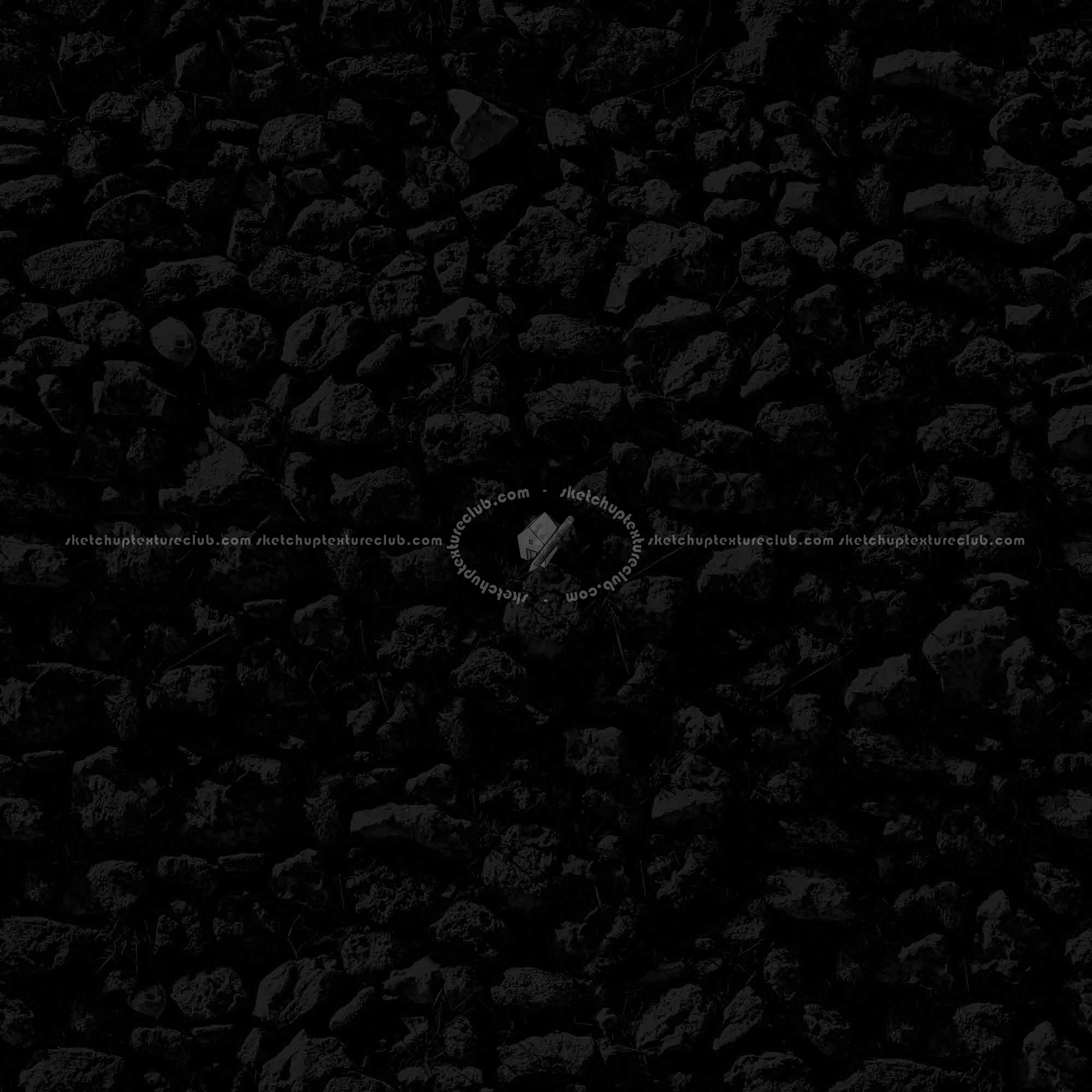 Textures   -   ARCHITECTURE   -   STONES WALLS   -   Stone walls  - Old wall stone texture seamless 08544 - Specular