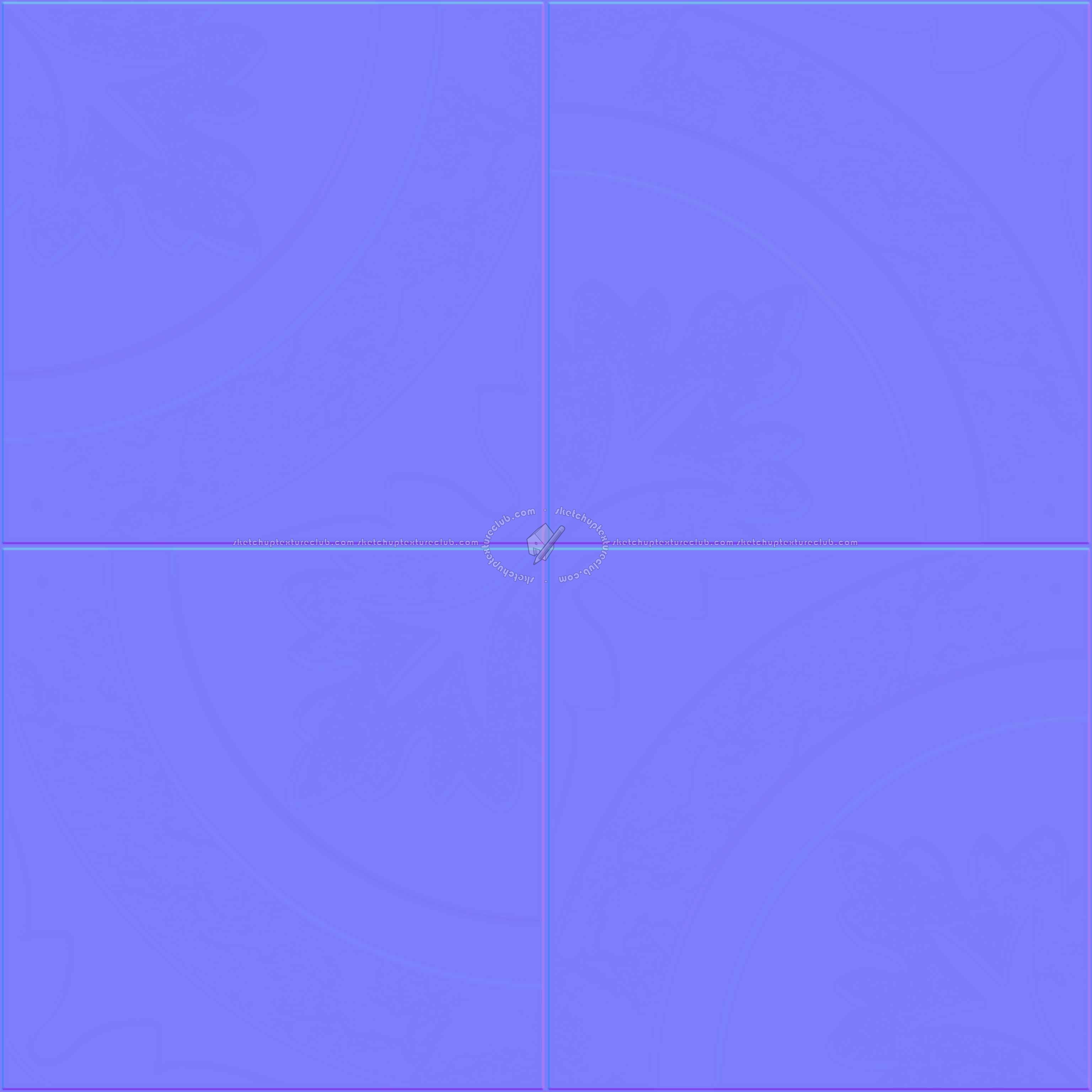 Textures   -   ARCHITECTURE   -   TILES INTERIOR   -   Cement - Encaustic   -   Cement  - cementine tiles Pbr texture seamless 22153 - Normal