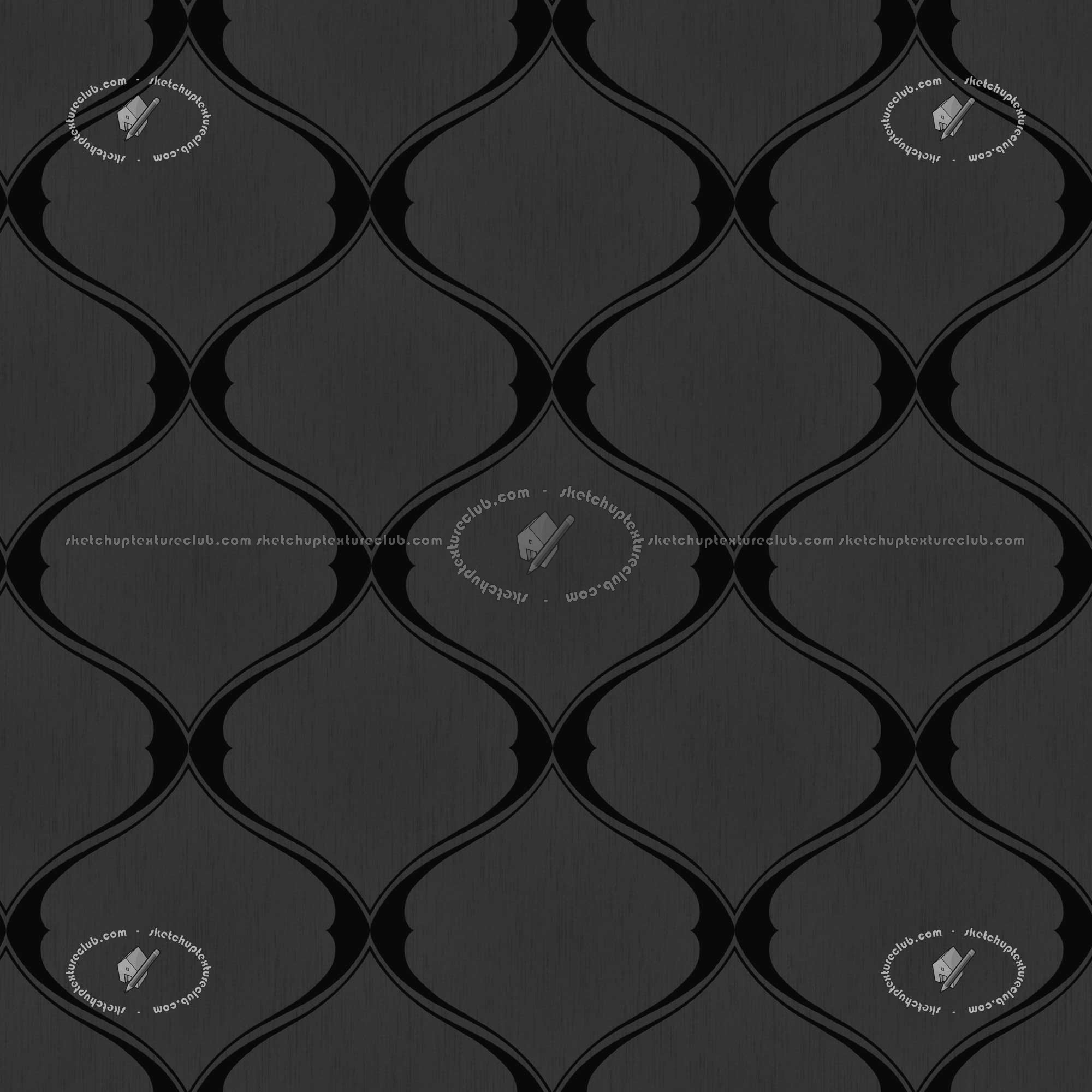 Textures   -   MATERIALS   -   WALLPAPER   -   Geometric patterns  - Modern geometric wallpaper texture seamless 20850 - Specular