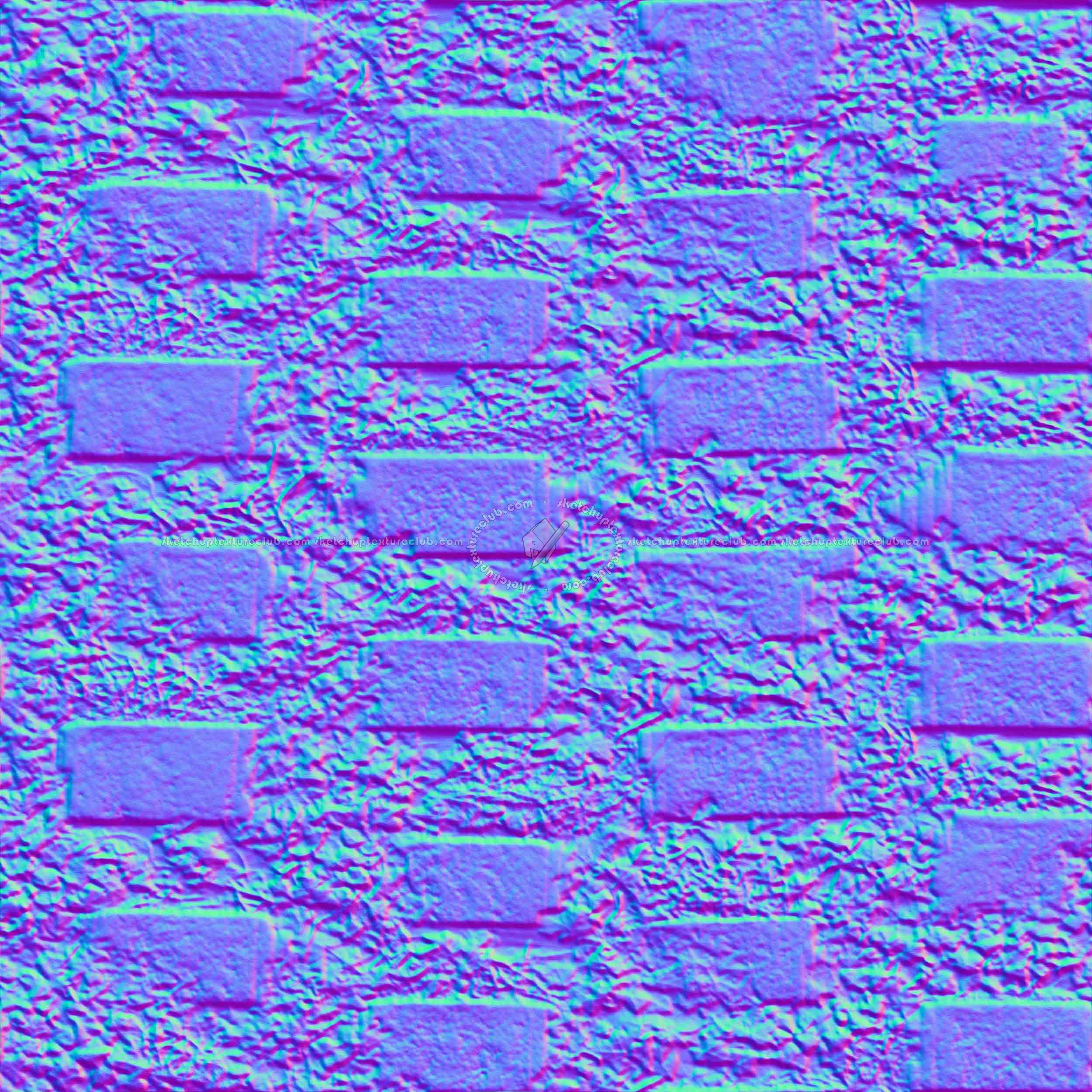 Textures   -   ARCHITECTURE   -   CONCRETE   -   Plates   -   Clean  - Retaining wall with grass texture seamless 22393 - Normal