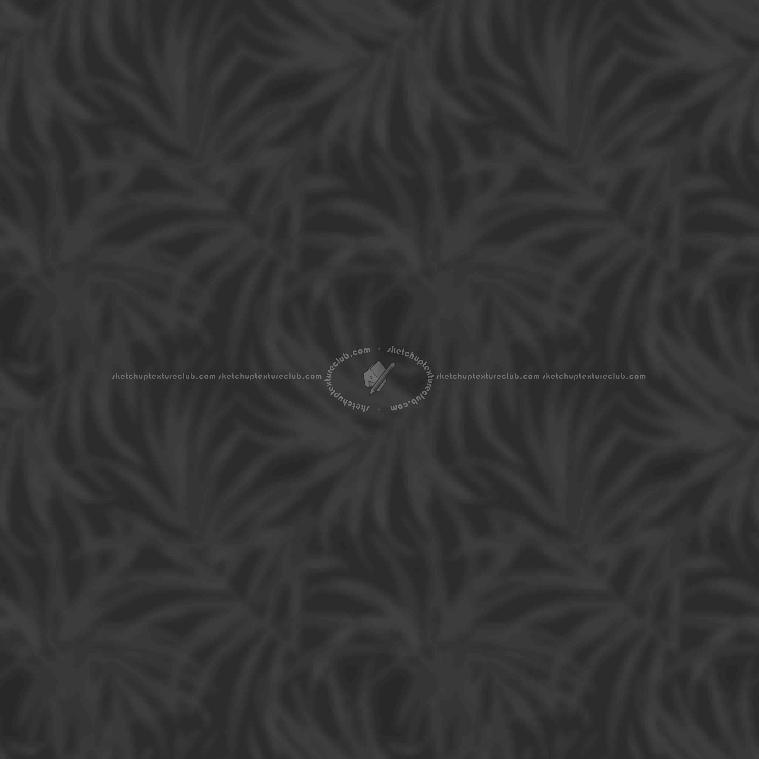 Textures   -   MATERIALS   -   WALLPAPER   -   various patterns  - Tropics bali leaves wallpaper texture seamless 20931 - Displacement