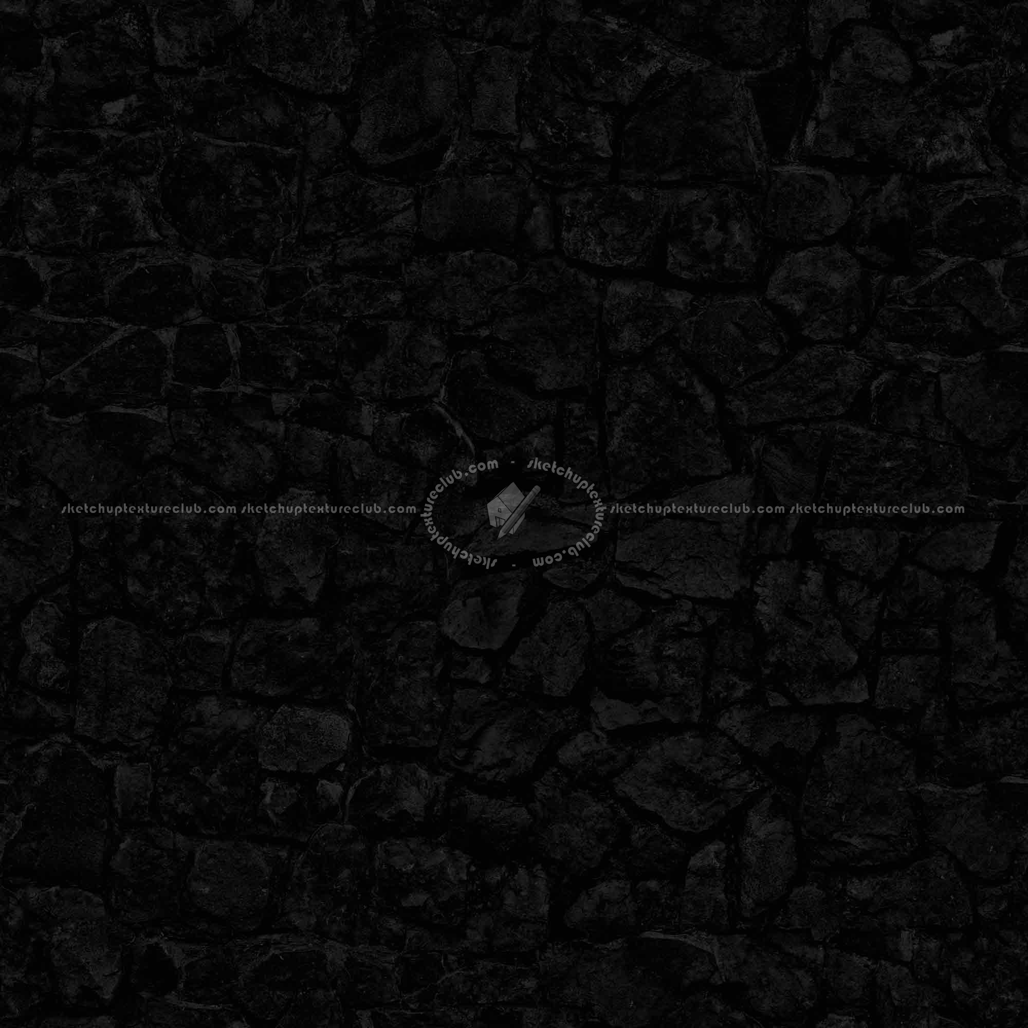 Textures   -   ARCHITECTURE   -   STONES WALLS   -   Stone walls  - Old wall stone texture seamless 08546 - Specular