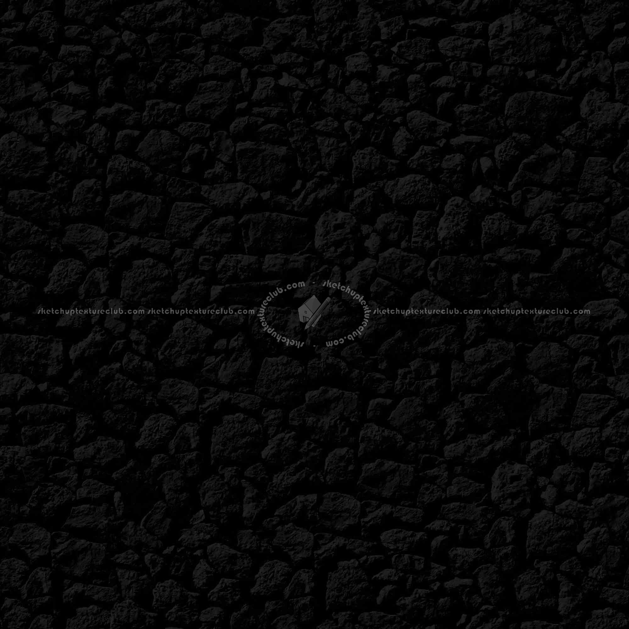 Textures   -   ARCHITECTURE   -   STONES WALLS   -   Stone walls  - Old wall stone texture seamless 08547 - Specular