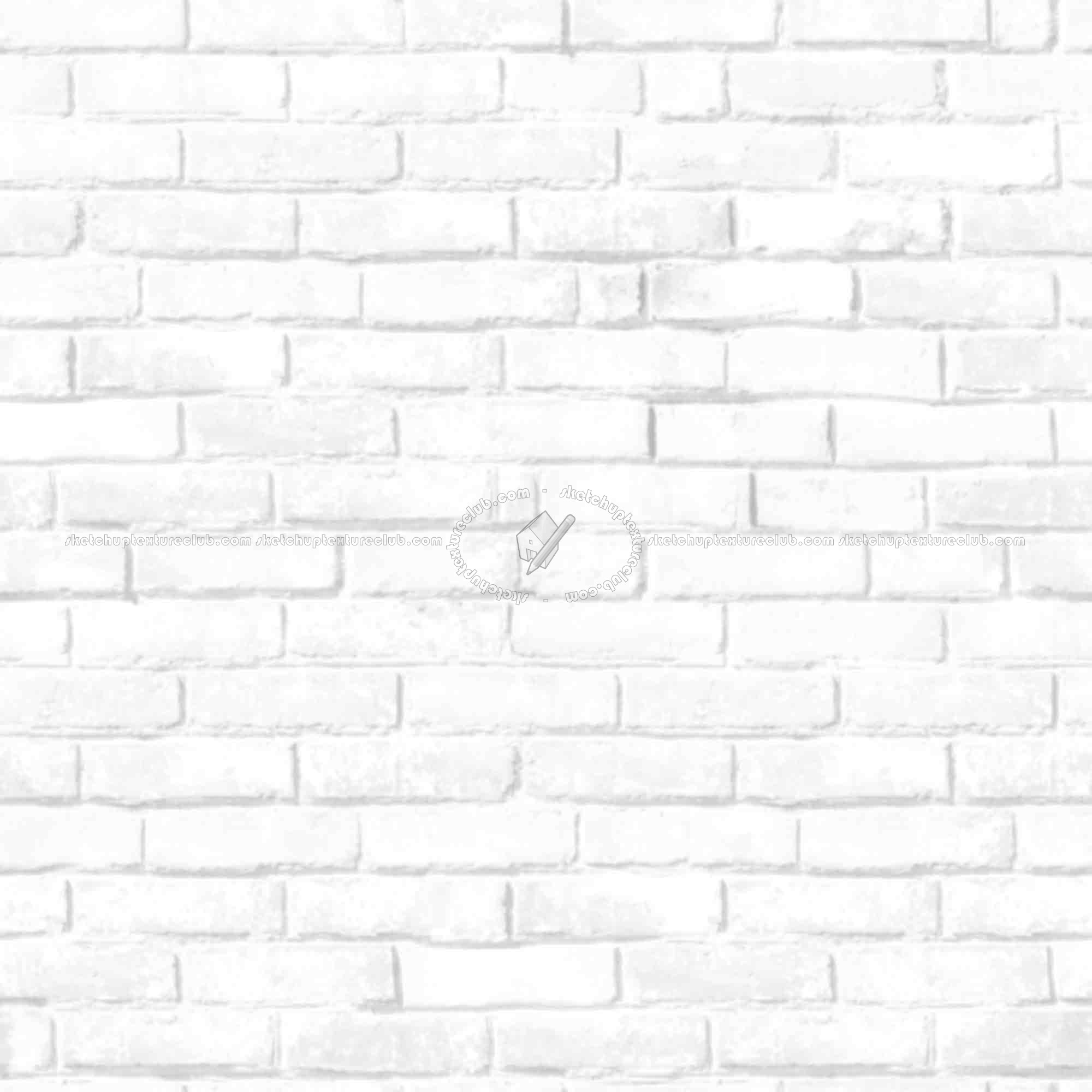 Textures   -   ARCHITECTURE   -   BRICKS   -   Dirty Bricks  - Dirty bricks texture seamless 00158 - Ambient occlusion