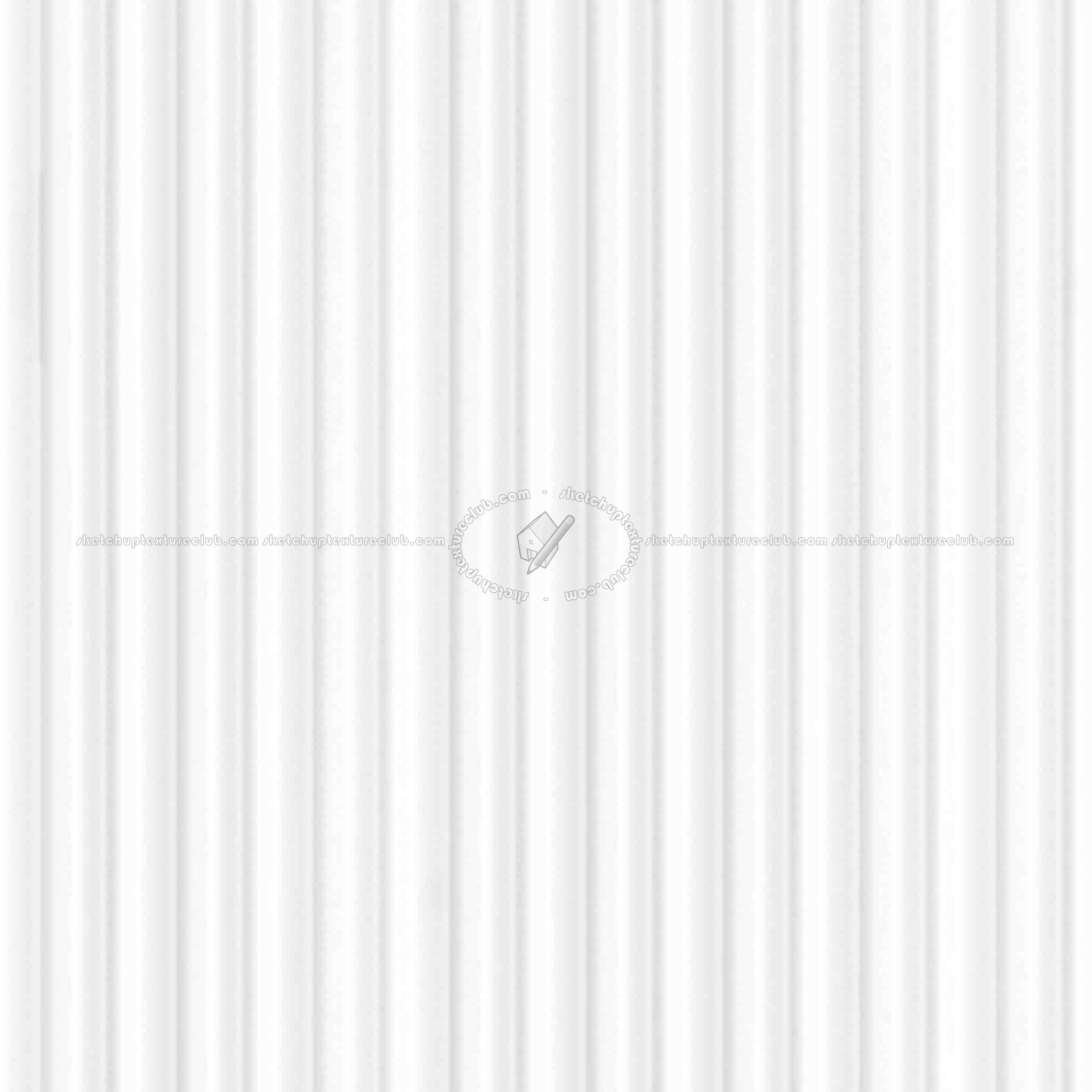 Textures   -   MATERIALS   -   METALS   -   Corrugated  - Steel zinc coated corrugated metal texture seamless 09933 - Ambient occlusion