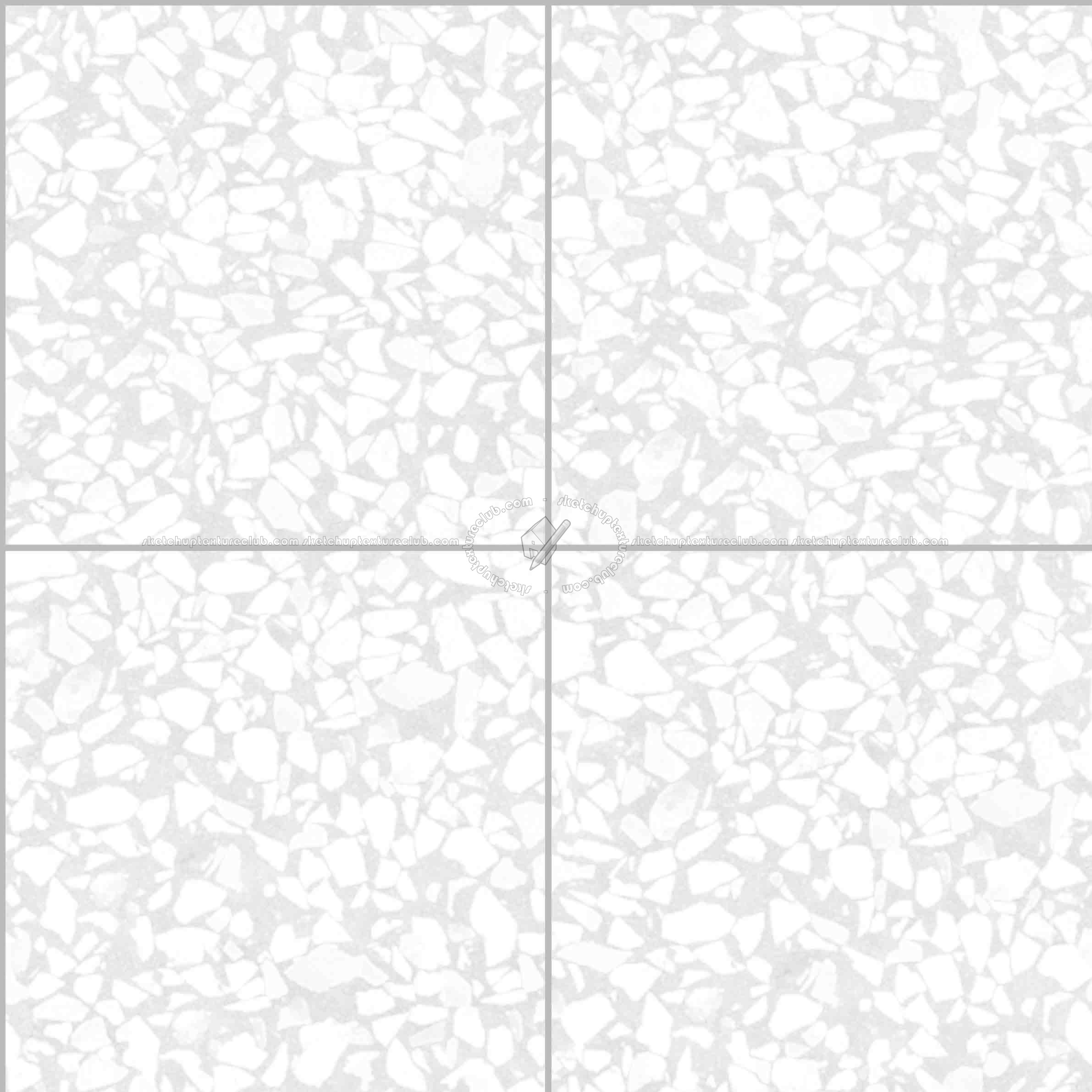 Textures   -   ARCHITECTURE   -   TILES INTERIOR   -   Terrazzo  - terrazzo floor tile PBR texture seamless 21499 - Ambient occlusion