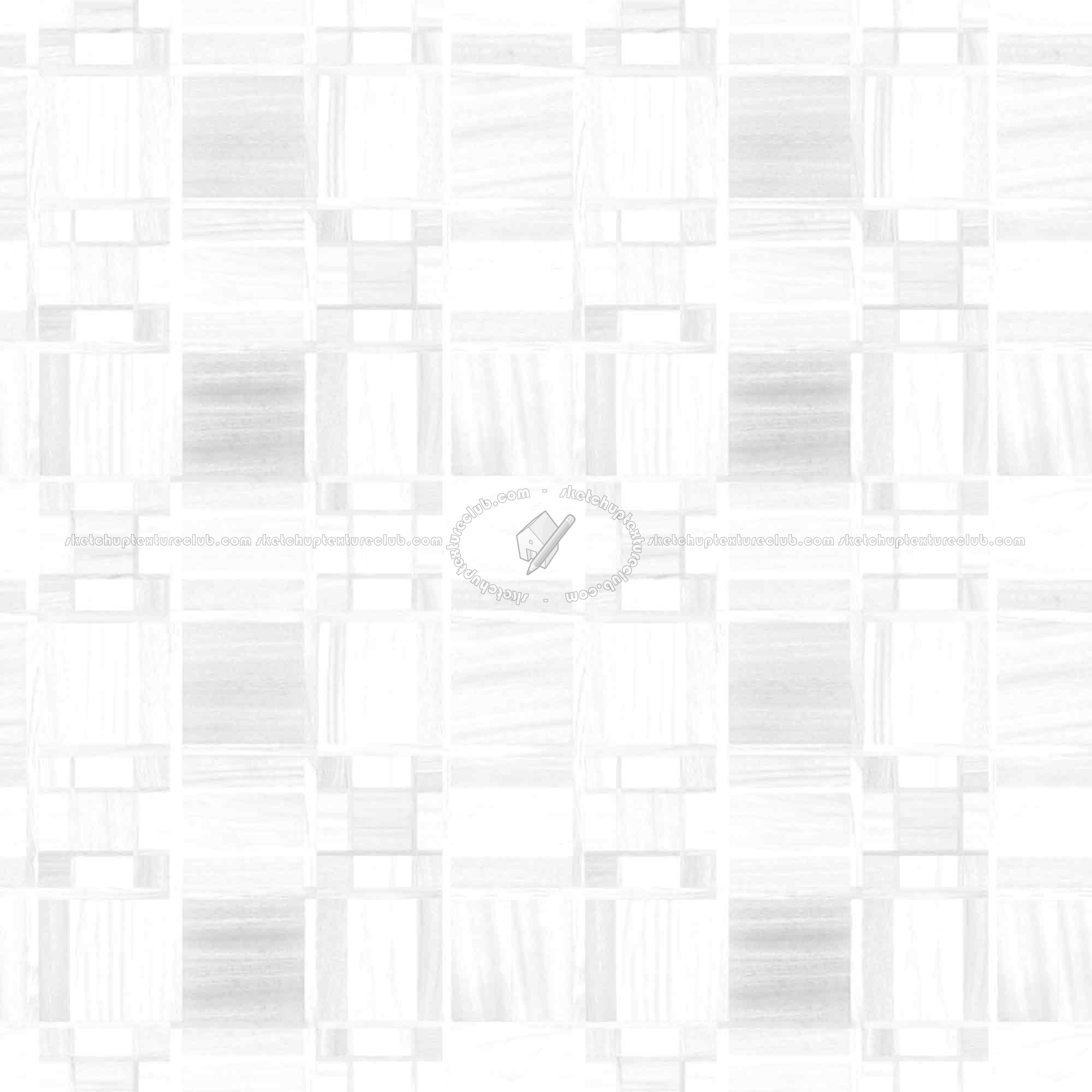 Textures   -   ARCHITECTURE   -   WOOD FLOORS   -   Parquet square  - Wood flooring square texture seamless 05402 - Ambient occlusion