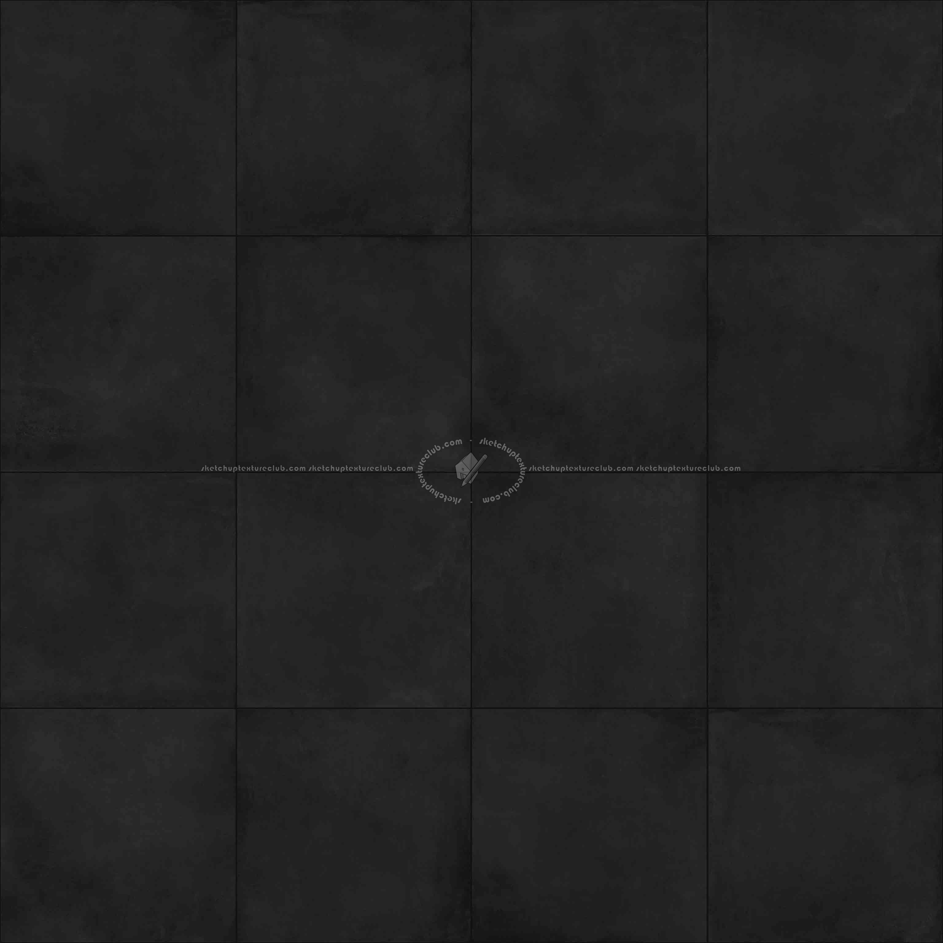 Textures   -   ARCHITECTURE   -   TILES INTERIOR   -   Cement - Encaustic   -   Cement  - Grey concrete tiles pbr texture seamless 22285 - Specular