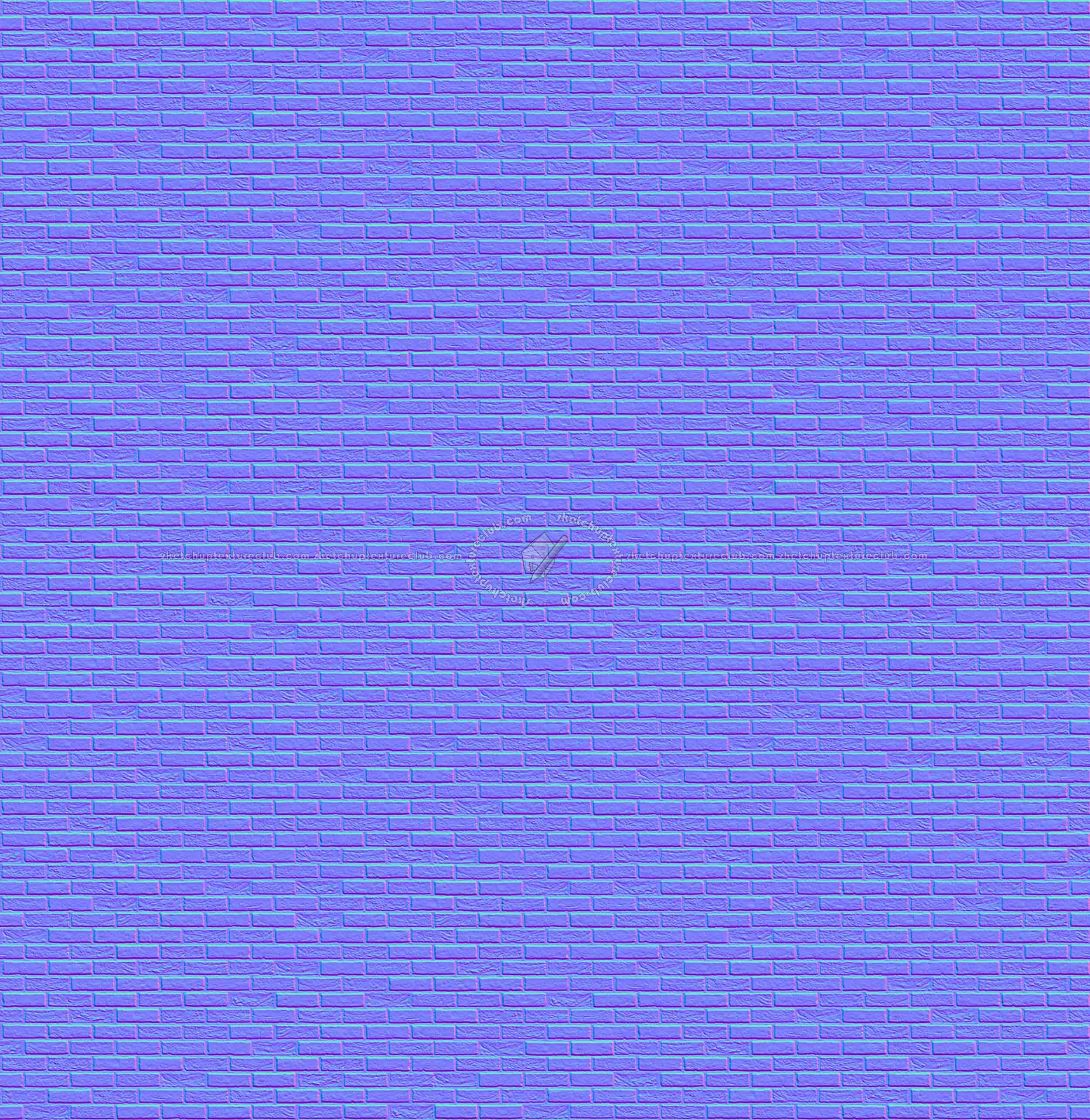 Textures   -   ARCHITECTURE   -   BRICKS   -   Facing Bricks   -   Rustic  - Rustic bricks texture seamless 17247 - Normal