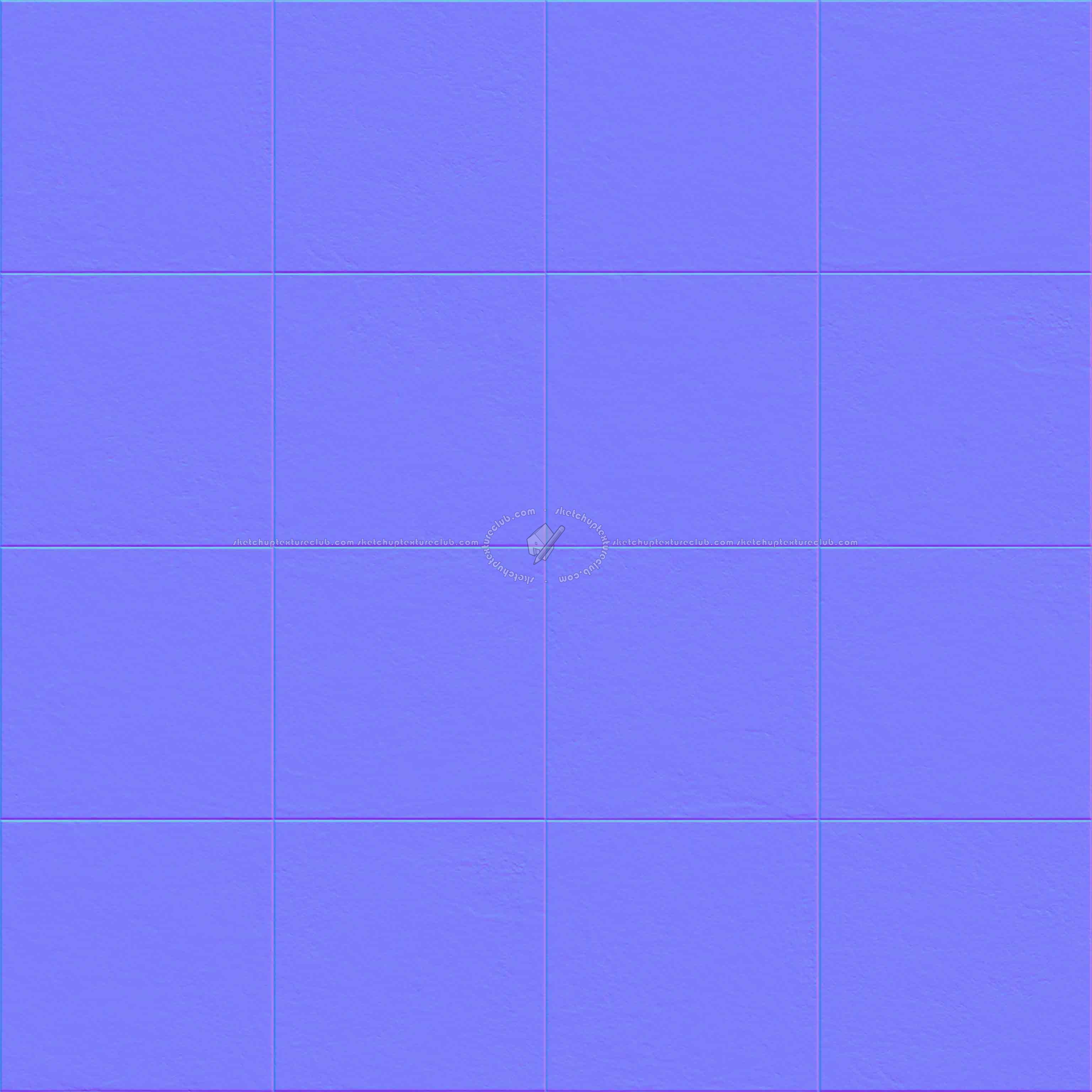 Textures   -   ARCHITECTURE   -   TILES INTERIOR   -   Cement - Encaustic   -   Cement  - Withe matt Concrete tiles PBR texture seamless 22286 - Normal