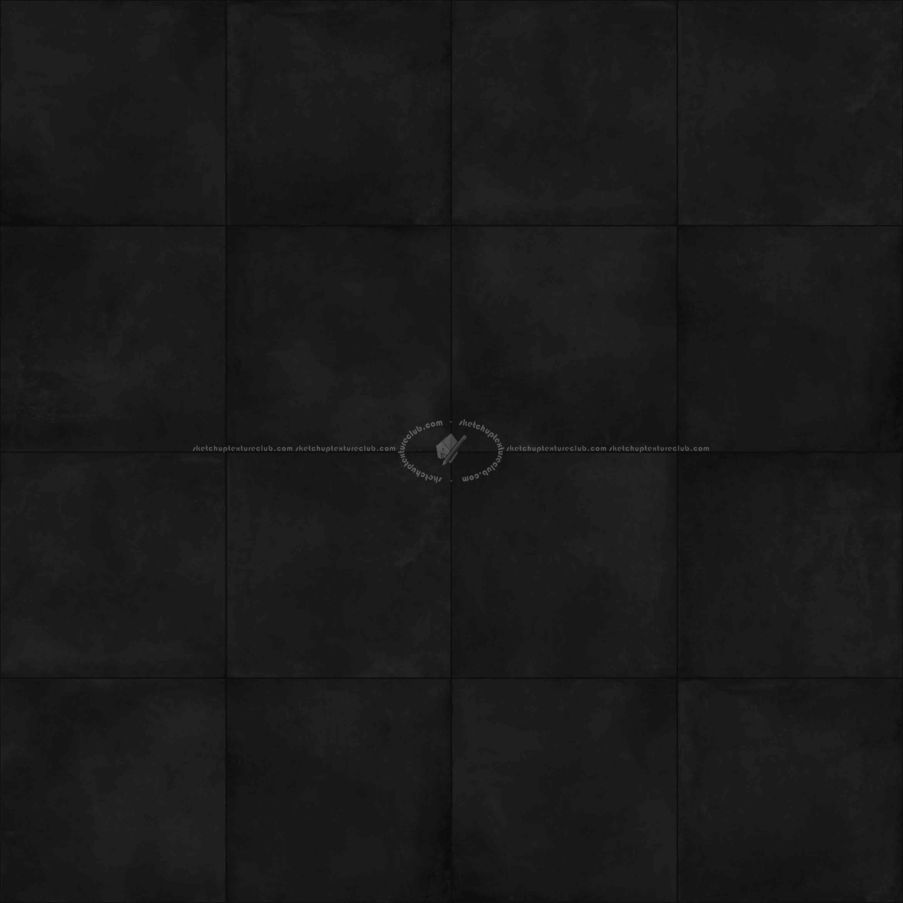 Textures   -   ARCHITECTURE   -   TILES INTERIOR   -   Cement - Encaustic   -   Cement  - Brown matt concrete tiles pbr texture seamless 22288 - Specular