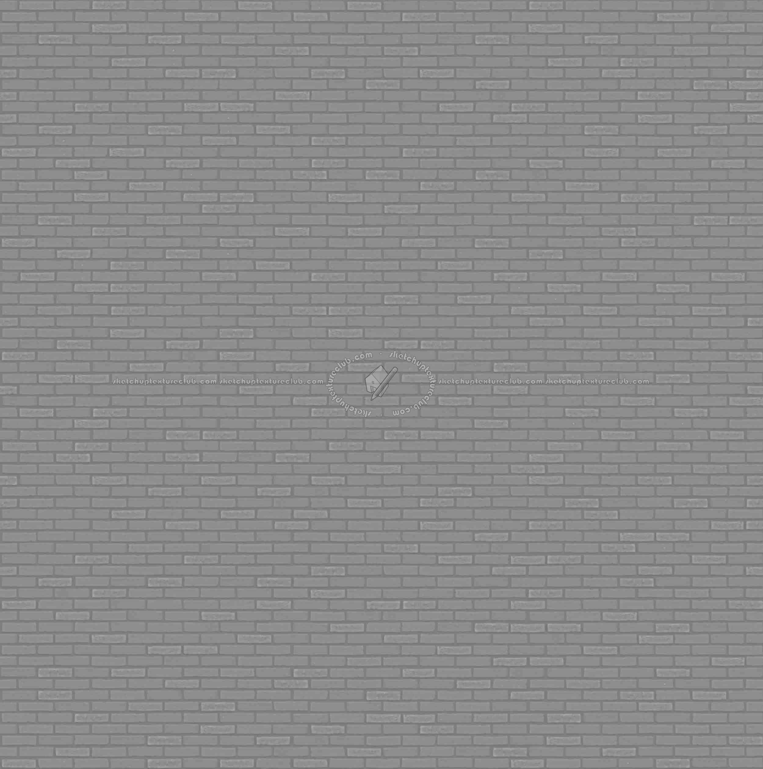 Textures   -   ARCHITECTURE   -   BRICKS   -   Facing Bricks   -   Rustic  - Rustic bricks texture seamless 17249 - Displacement