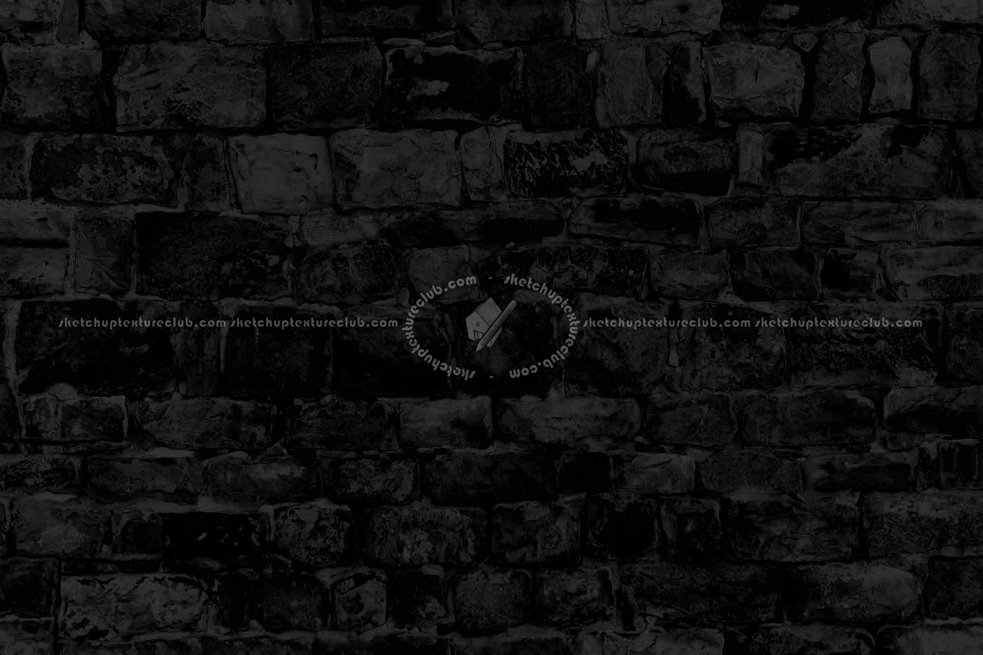 Textures   -   ARCHITECTURE   -   STONES WALLS   -   Stone walls  - Old wall stone texture seamless 08554 - Specular