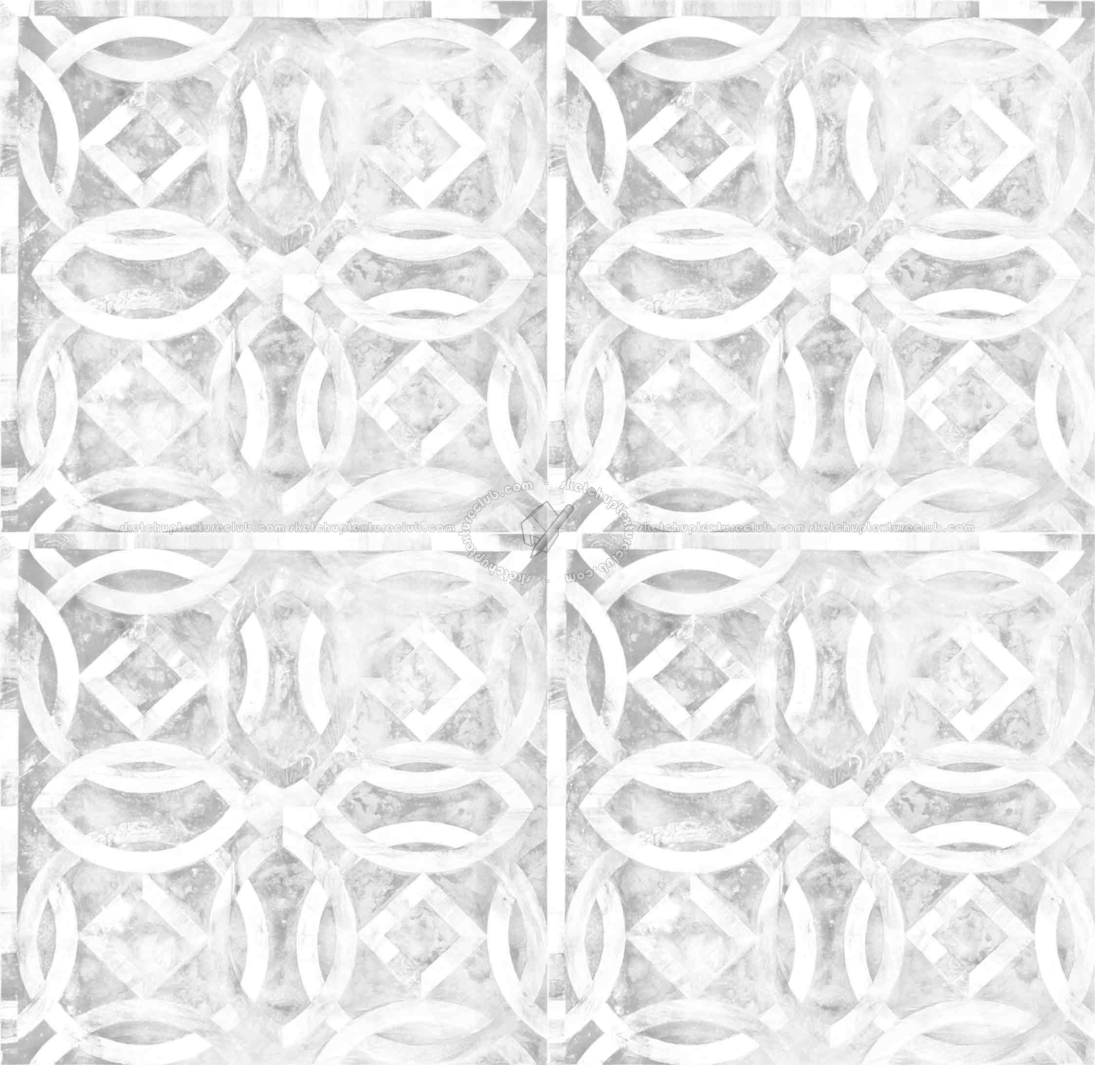 Textures   -   ARCHITECTURE   -   WOOD FLOORS   -   Geometric pattern  - Parquet geometric pattern texture seamless 16358 - Ambient occlusion