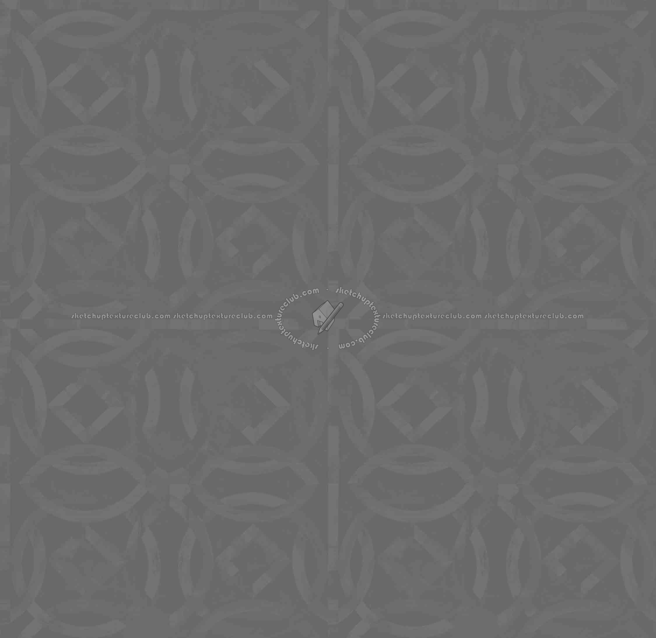 Textures   -   ARCHITECTURE   -   WOOD FLOORS   -   Geometric pattern  - Parquet geometric pattern texture seamless 16358 - Displacement