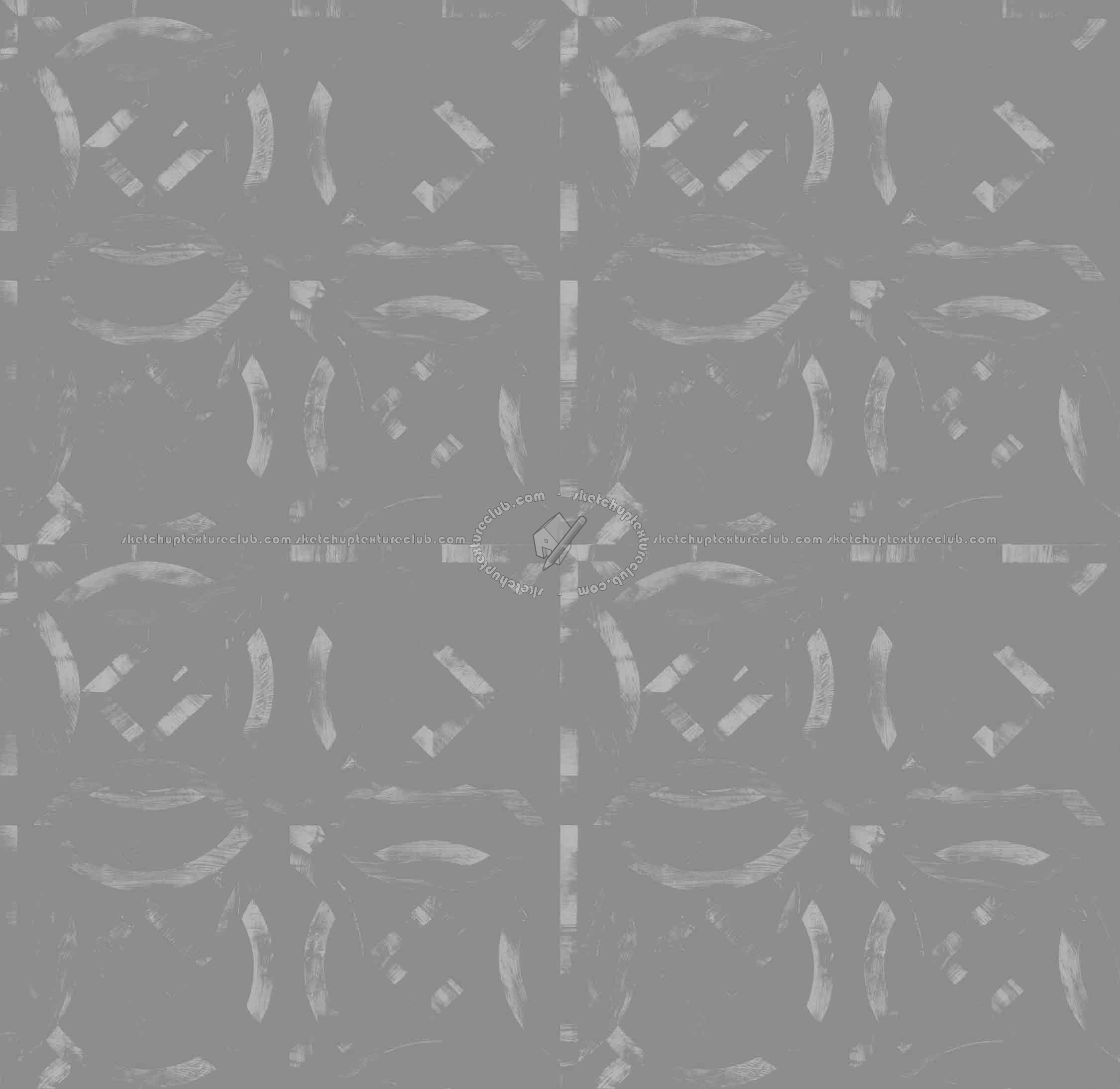 Textures   -   ARCHITECTURE   -   WOOD FLOORS   -   Geometric pattern  - Parquet geometric pattern texture seamless 16358 - Specular