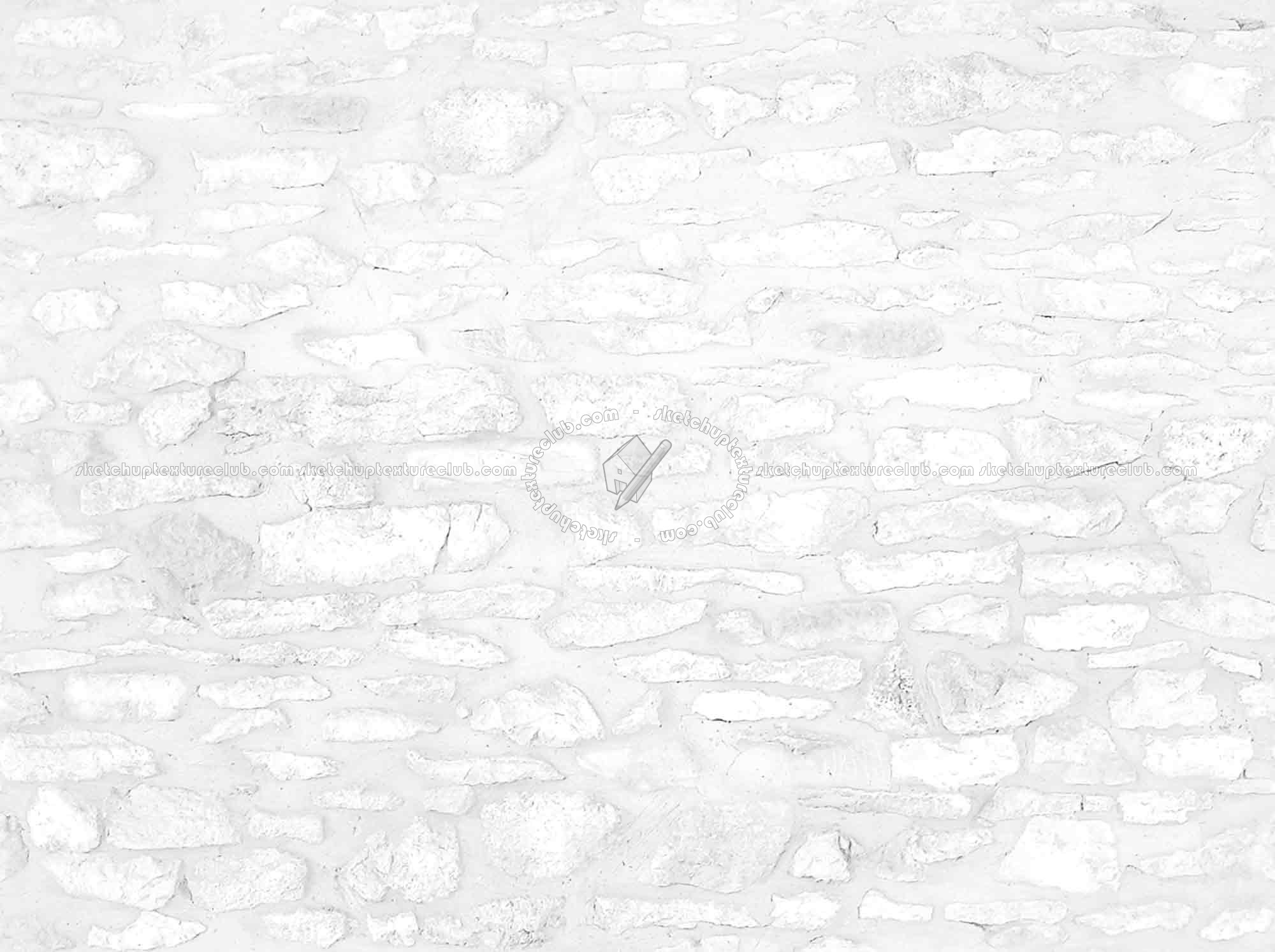 Textures   -   ARCHITECTURE   -   STONES WALLS   -   Stone walls  - Old wall stone texture seamless 08555 - Ambient occlusion