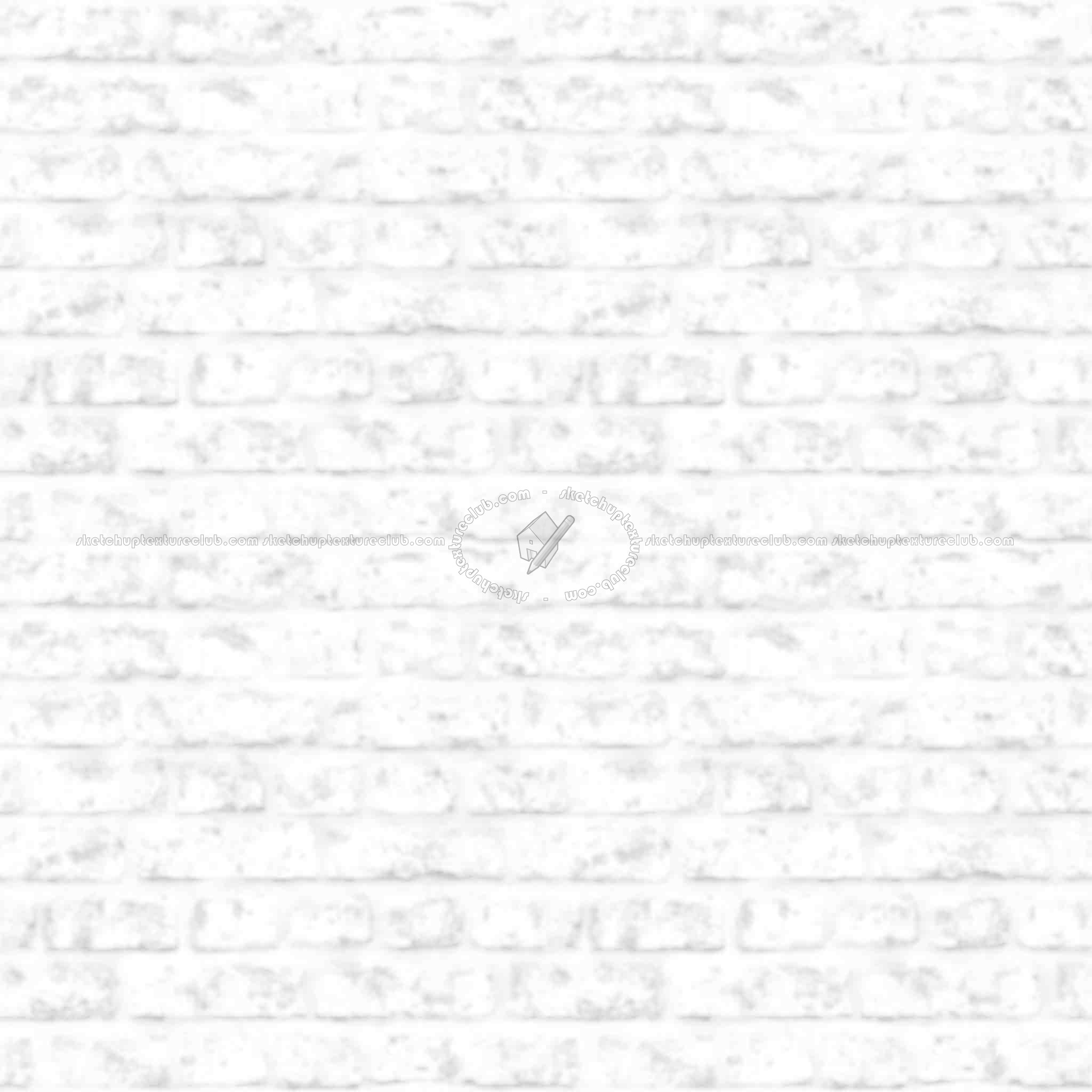 Textures   -   ARCHITECTURE   -   BRICKS   -   Dirty Bricks  - Dirty bricks texture seamless 00159 - Ambient occlusion