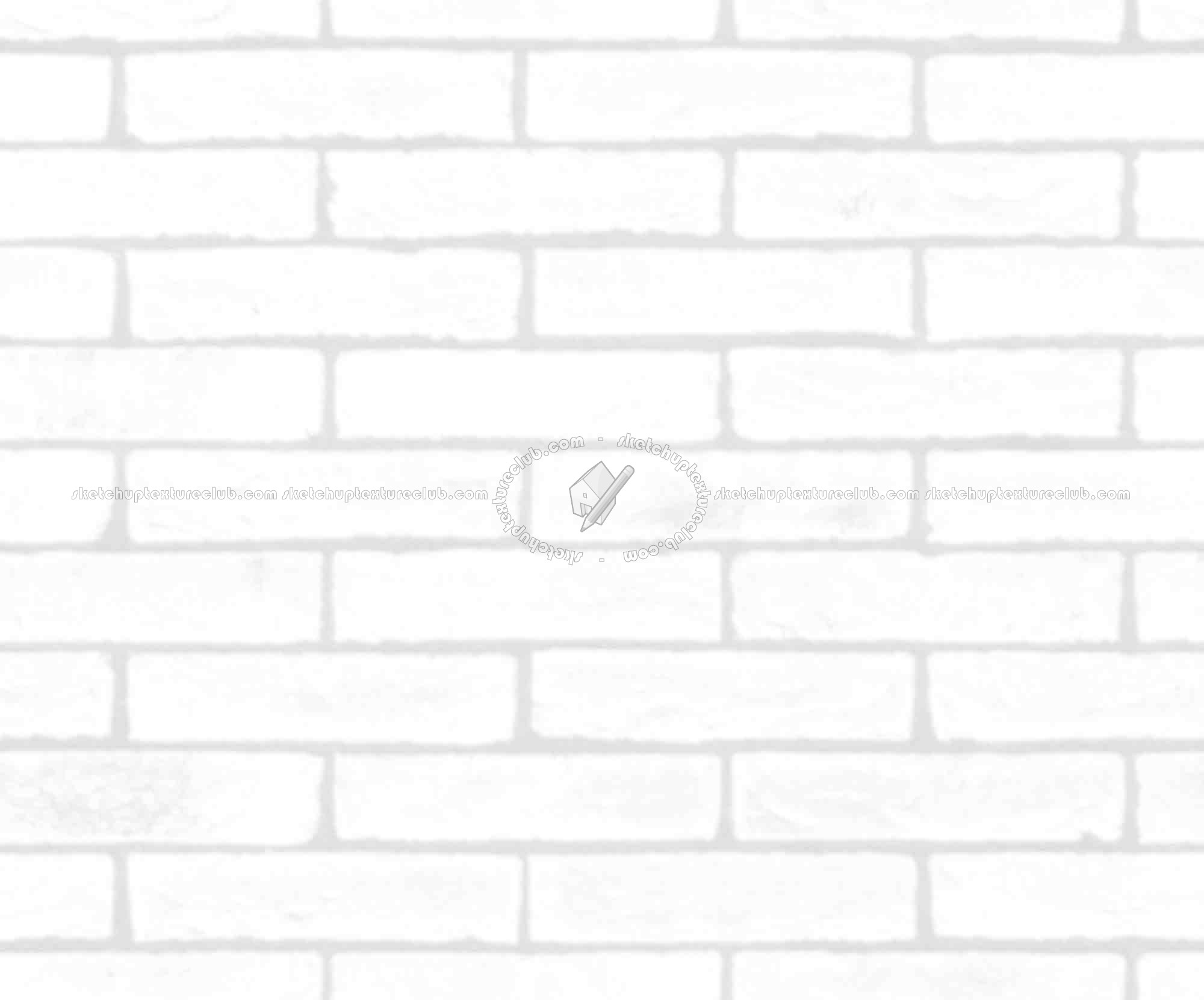 Textures   -   ARCHITECTURE   -   BRICKS   -   Facing Bricks   -   Rustic  - Rustic bricks texture seamless 00190 - Ambient occlusion