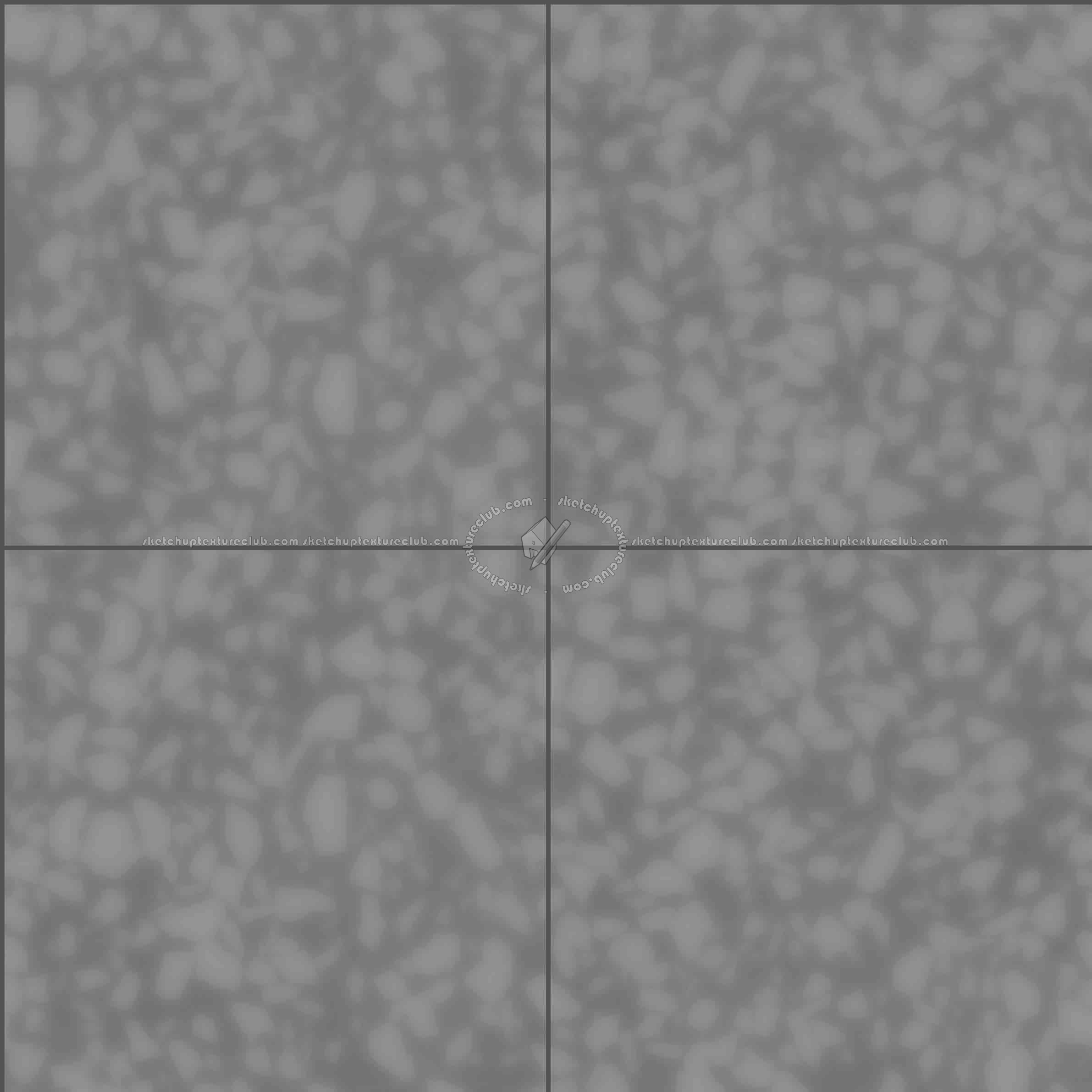 Textures   -   ARCHITECTURE   -   TILES INTERIOR   -   Terrazzo  - terrazzo floor tile PBR texture seamless 21500 - Displacement