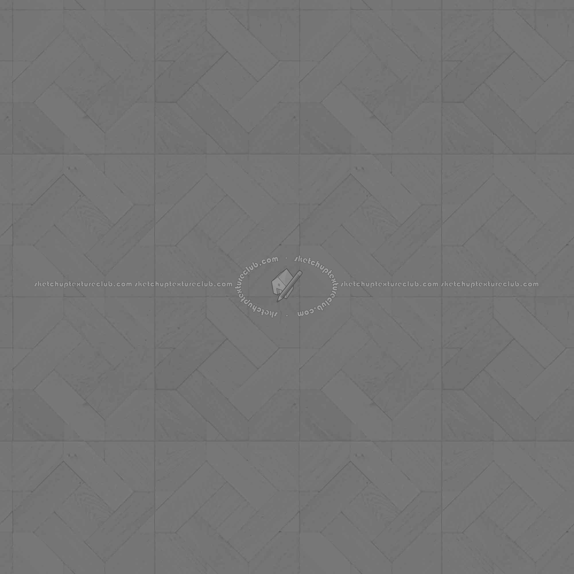 Textures   -   ARCHITECTURE   -   WOOD FLOORS   -   Parquet white  - White wood flooring texture seamless 05462 - Displacement