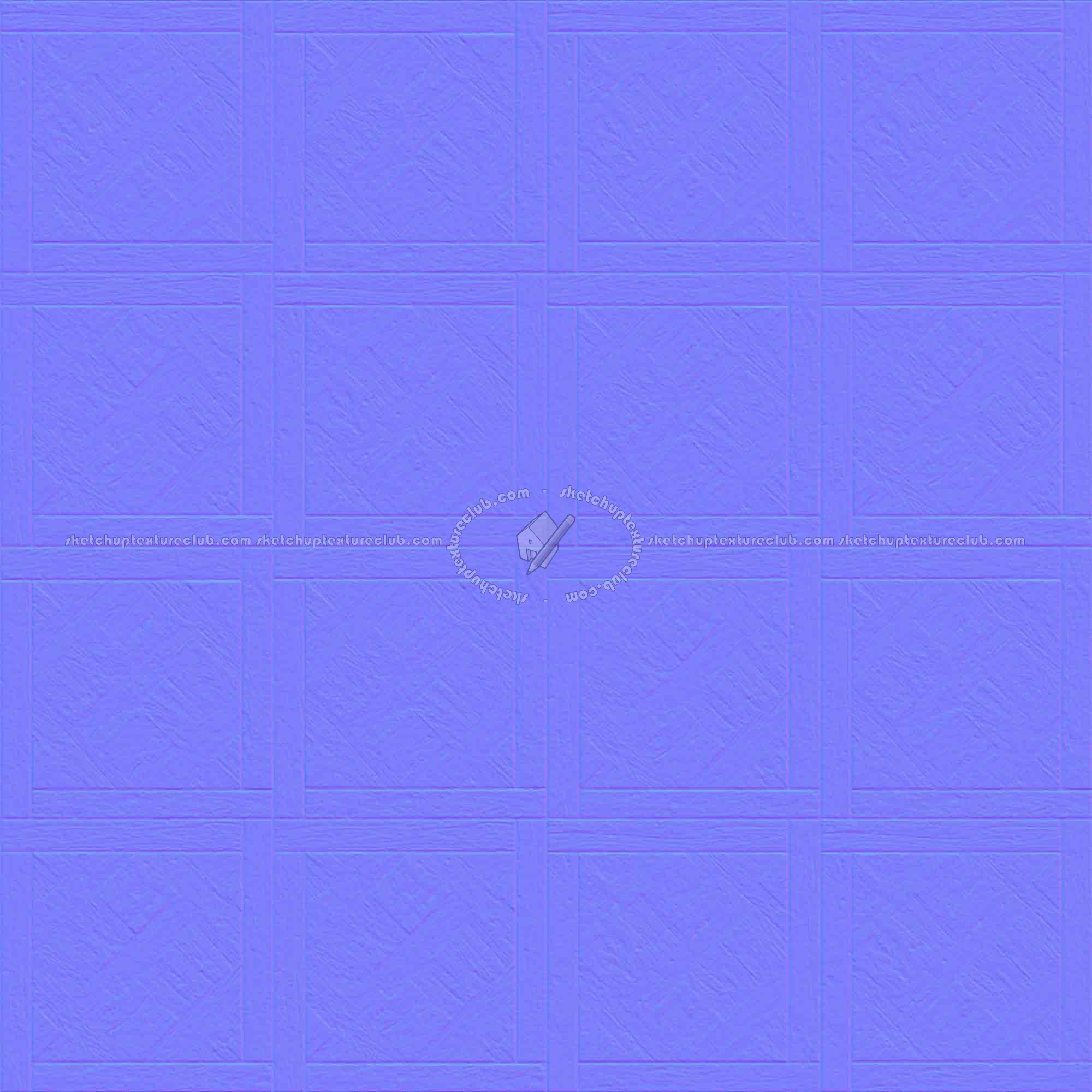 Textures   -   ARCHITECTURE   -   WOOD FLOORS   -   Geometric pattern  - Parquet geometric pattern texture seamless 16989 - Normal